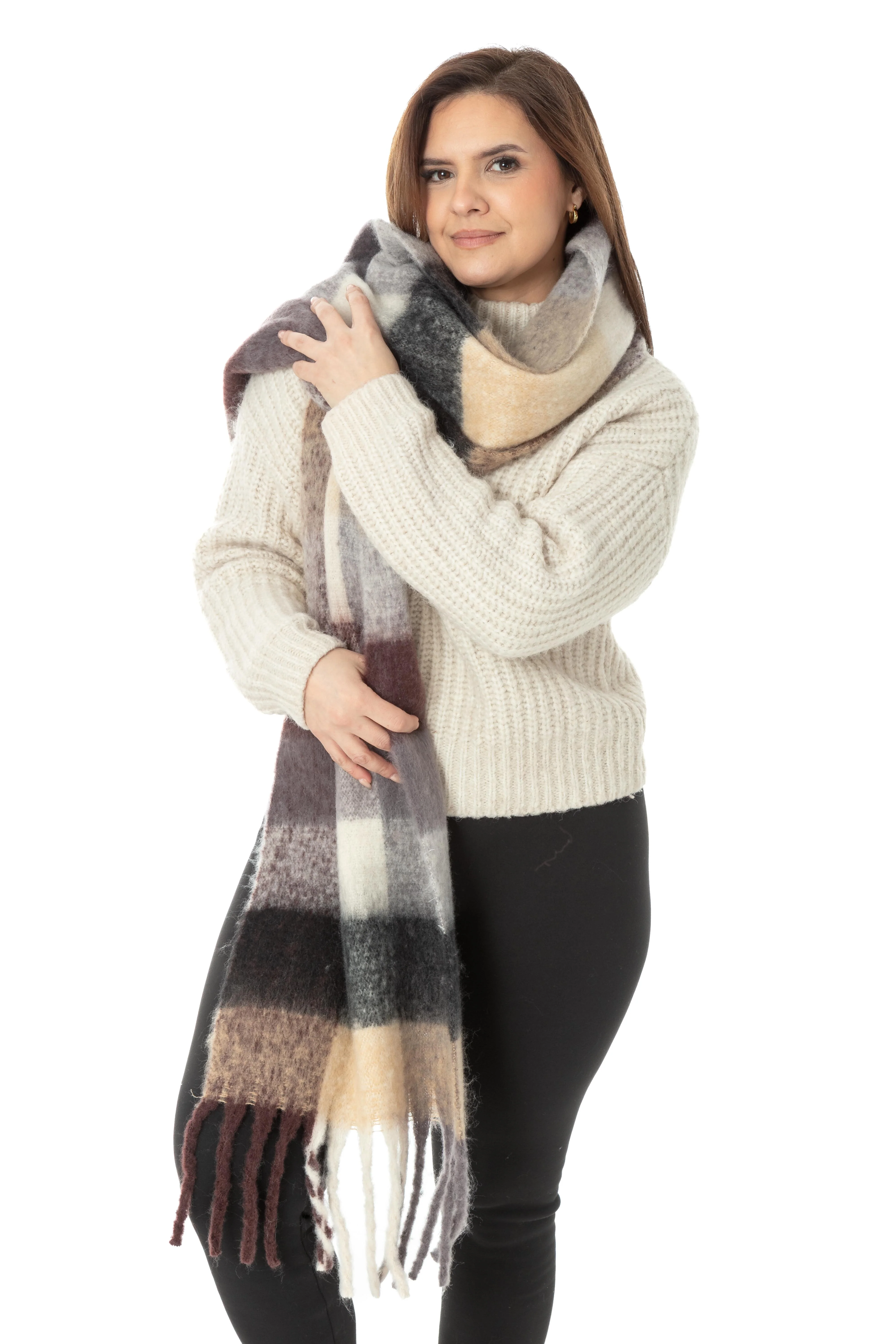 Aitana - Bouclé Scarf