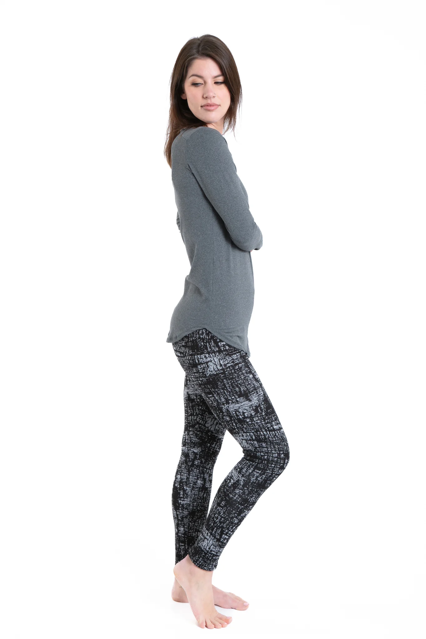 B&G Abstract - Cozy Lined Leggings - Image 2