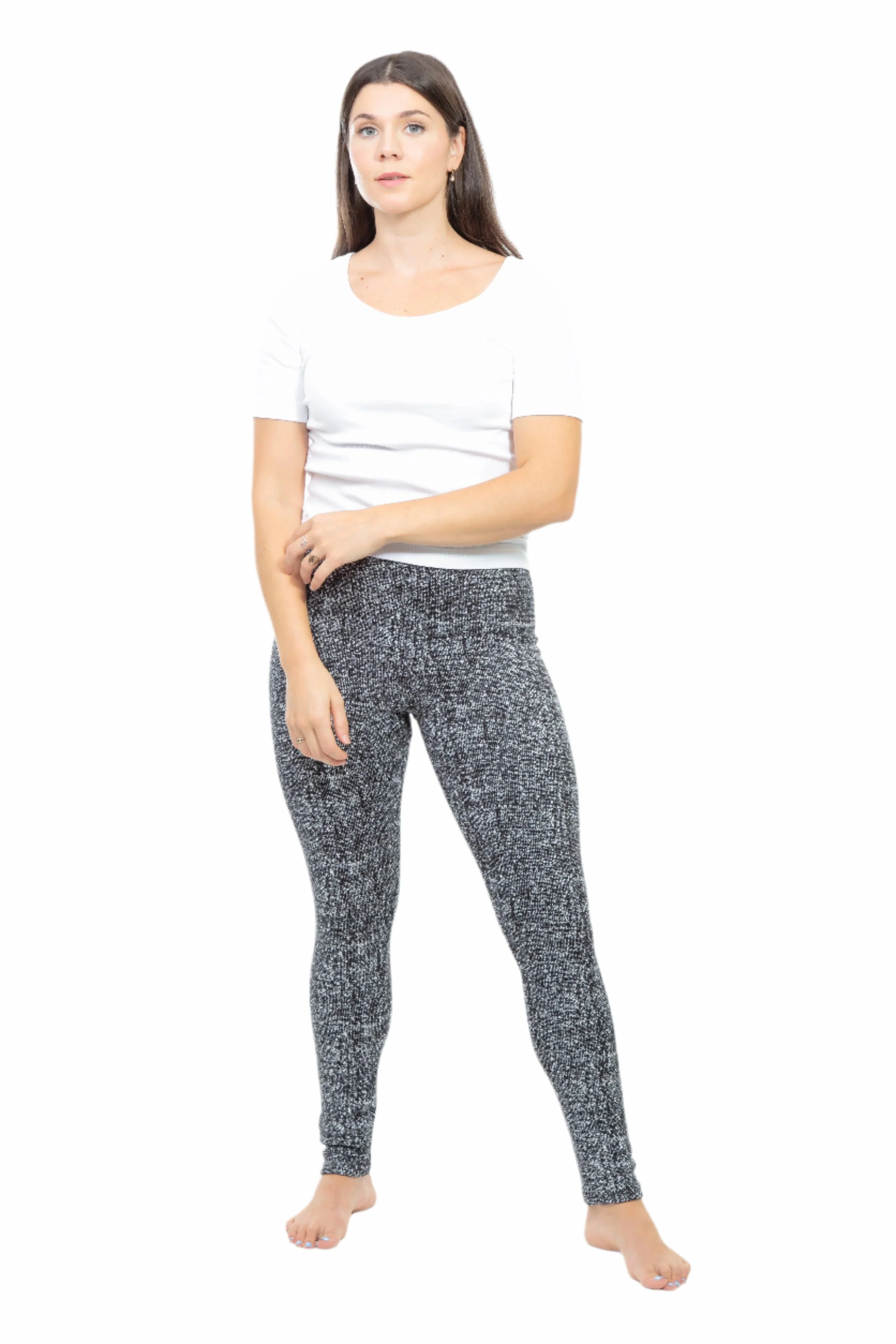 B&W - Cozy Lined Leggings - Image 3