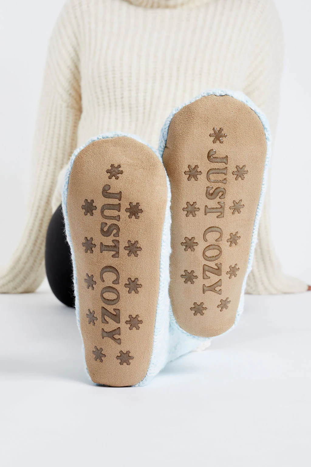 Baby Blue - Cozy Slipper Socks - Image 3