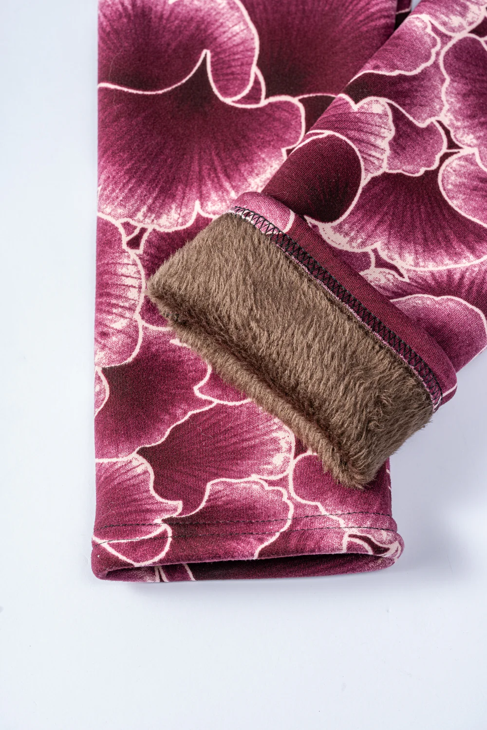 Berry Bloom - Cozy Lined Leggings - Image 6
