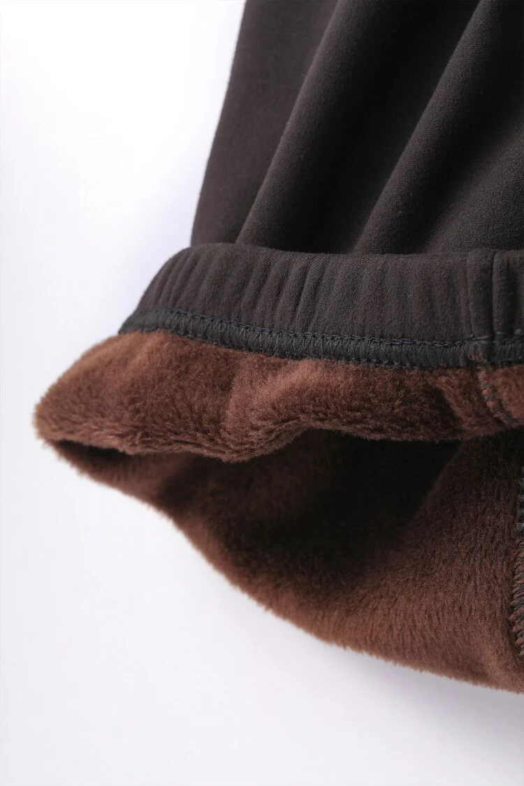 Black - Cozy Lined Leggings - Image 7