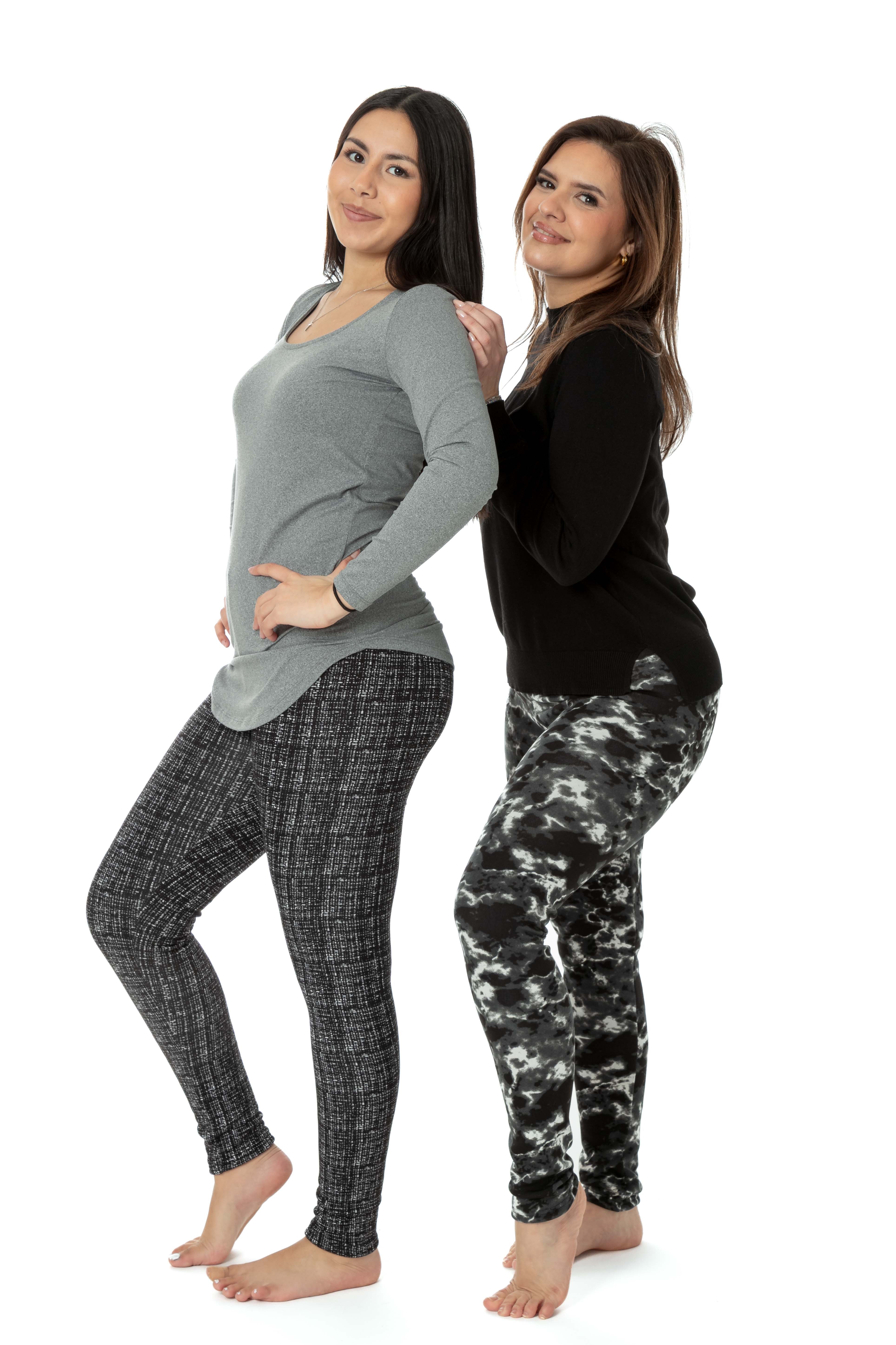 Black Dye - Cozy Lined Leggings - Image 8