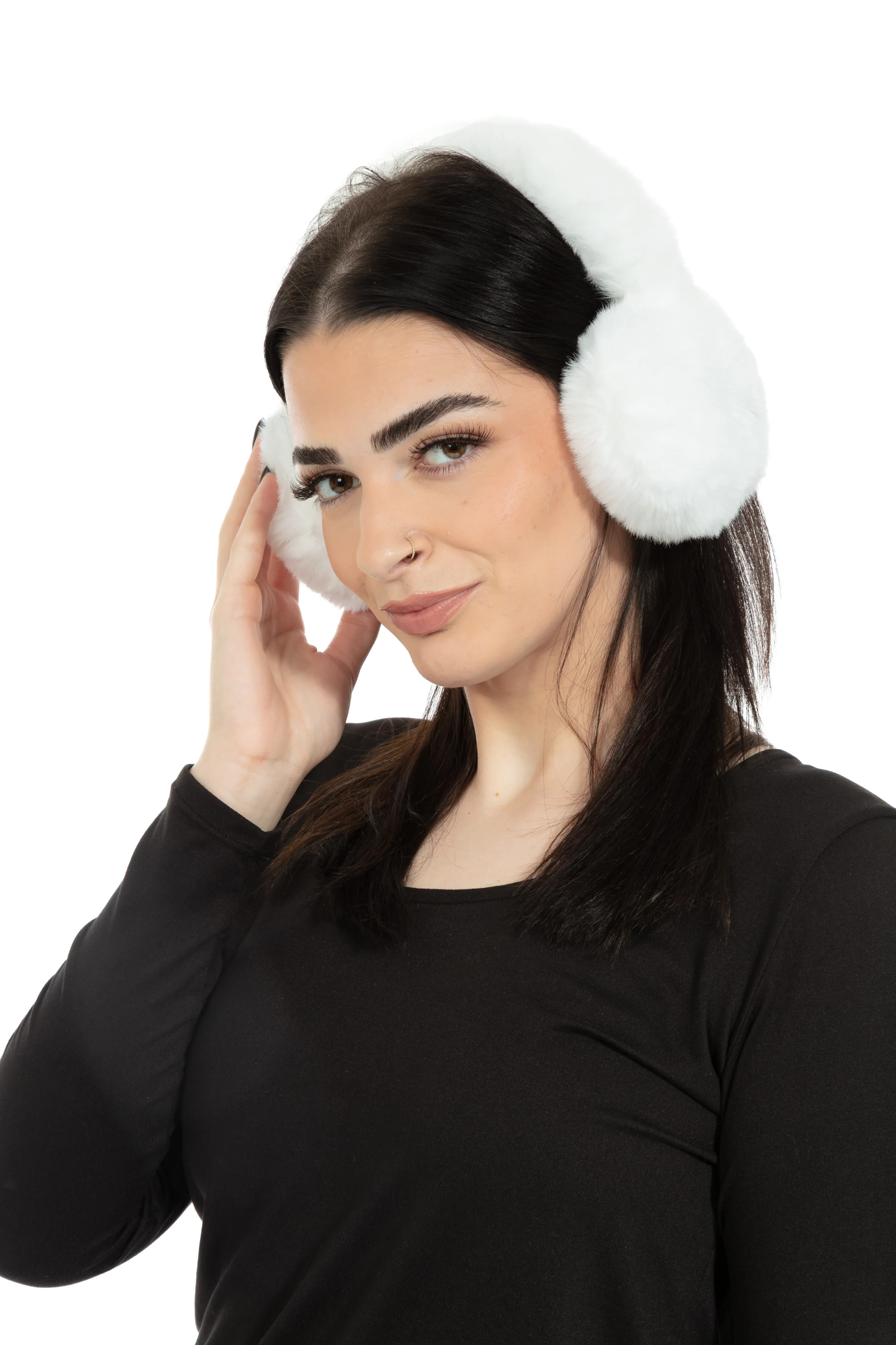 White - Earmuffs - Image 3