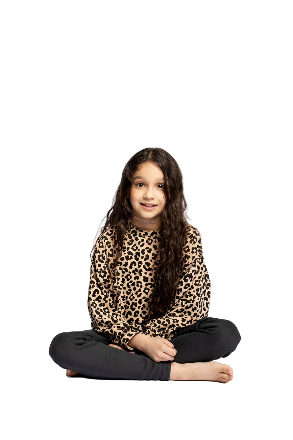 Black Kid's - Cozy Lined Leggings - Image 4