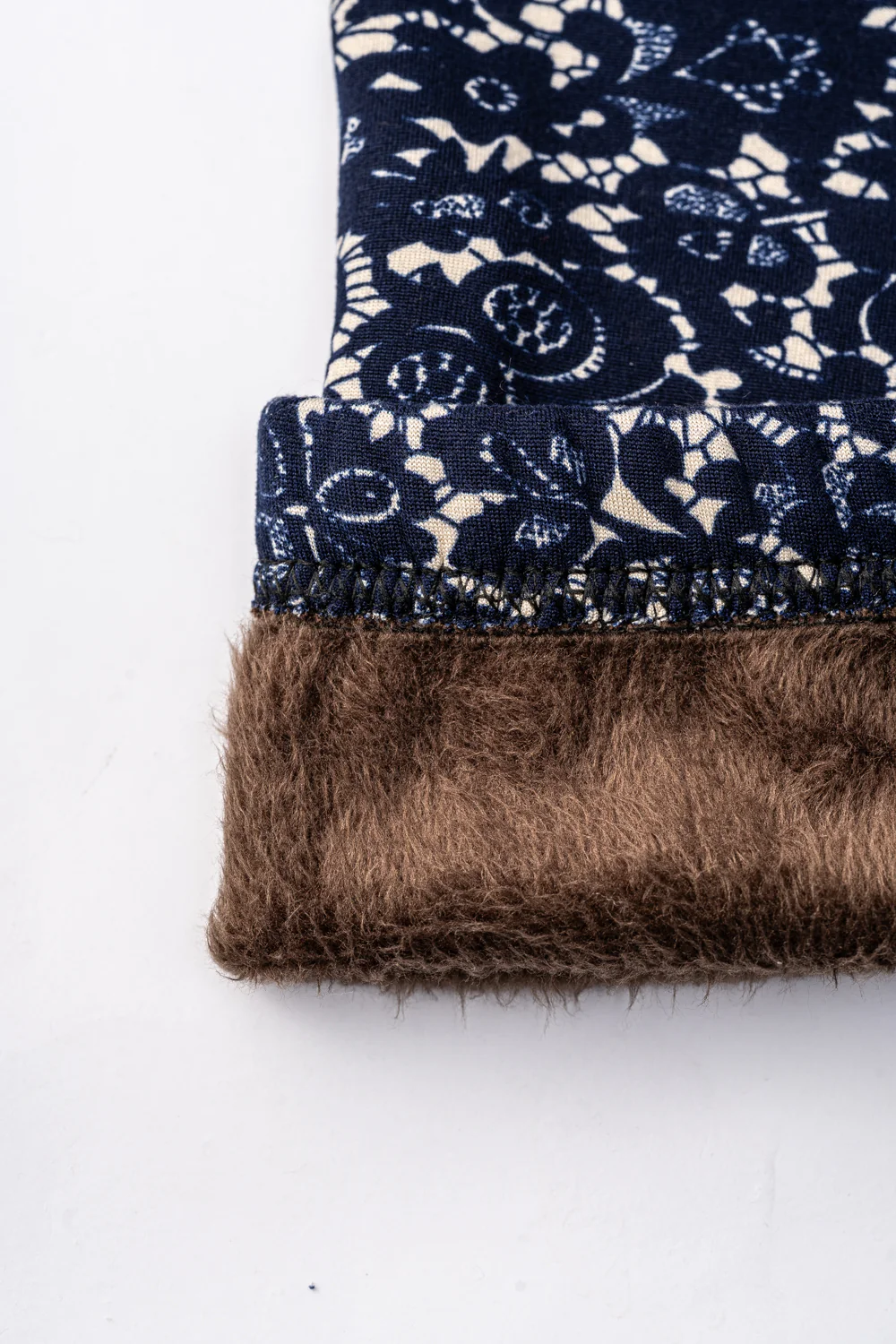 Blue Pattern - Cozy Lined Leggings - Image 7