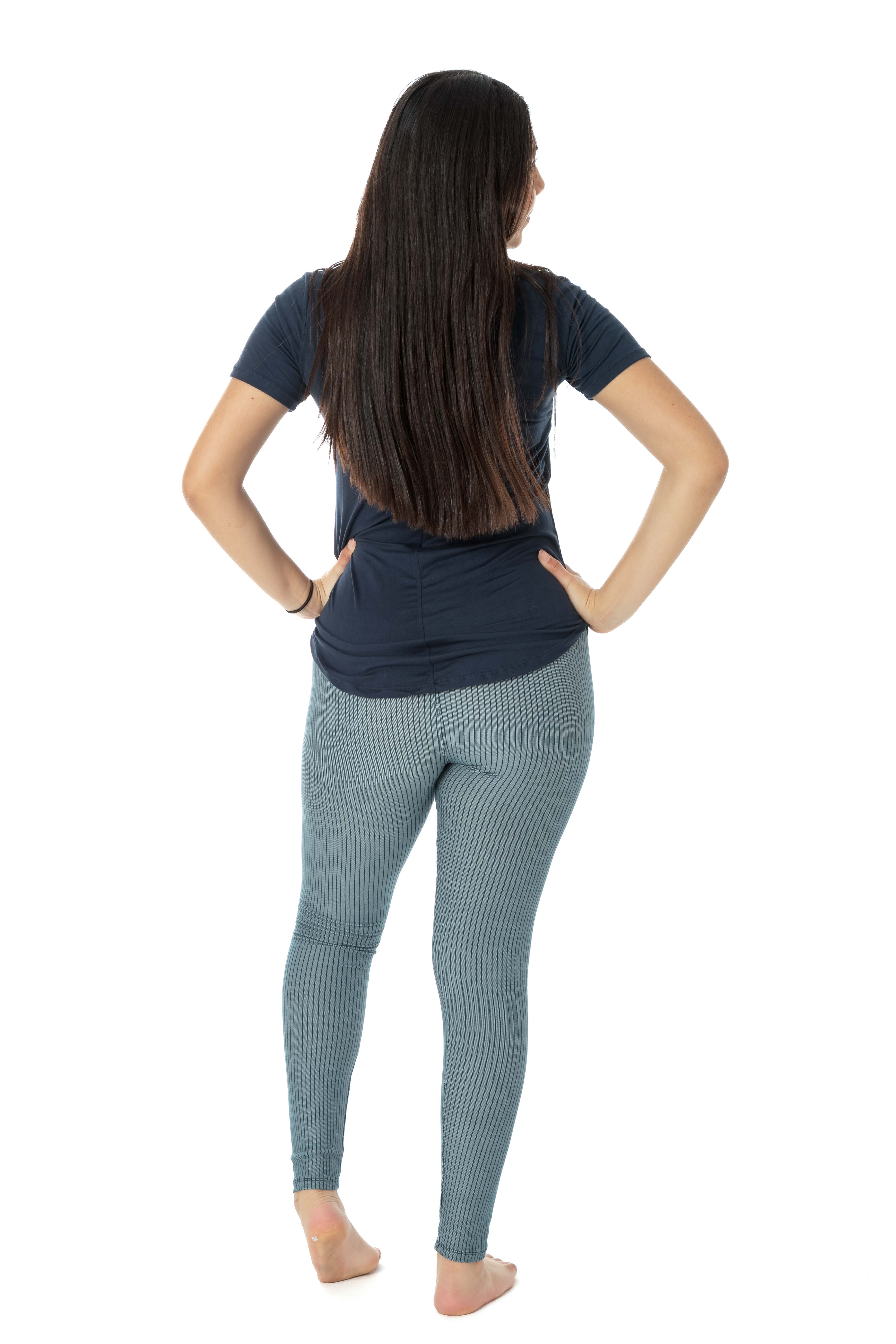 Blue Stripes - All Season Leggings - Image 5
