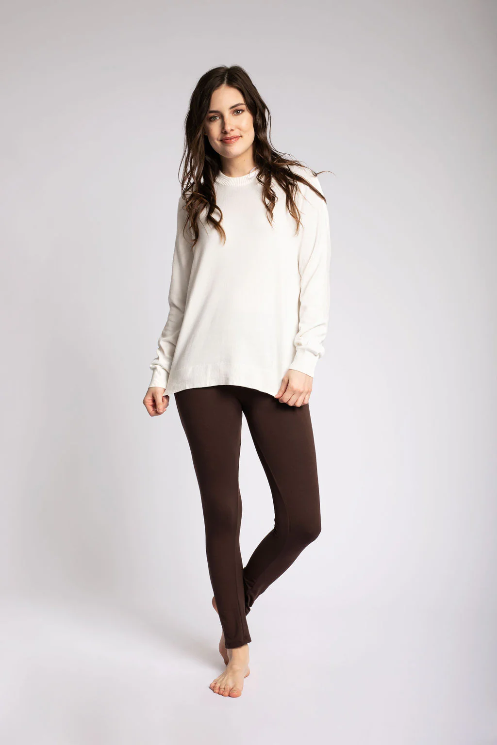 Brown - All Season Leggings - Image 3