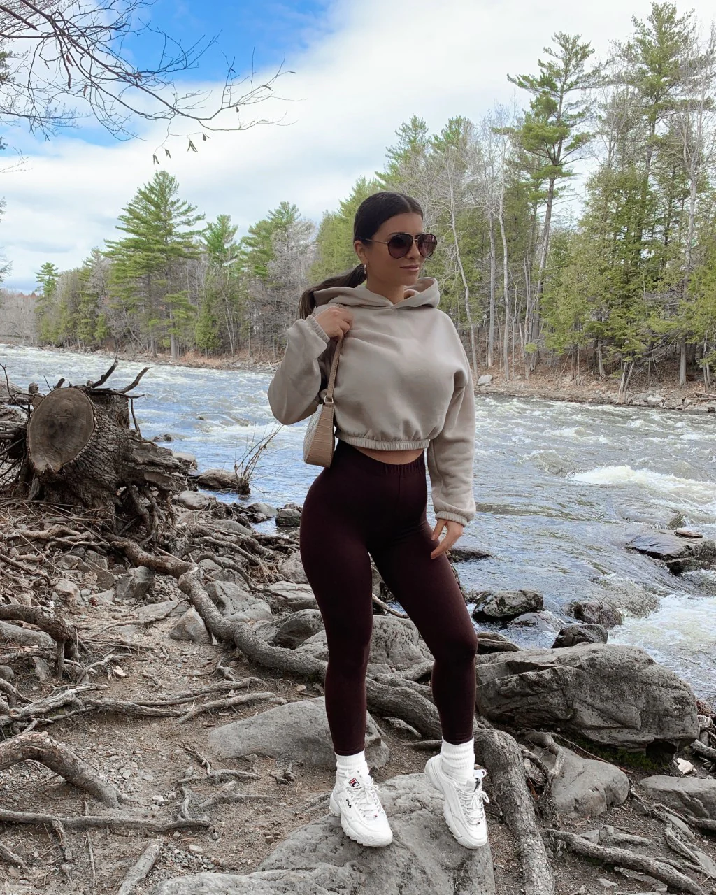 Brown - All Season Leggings - Image 5