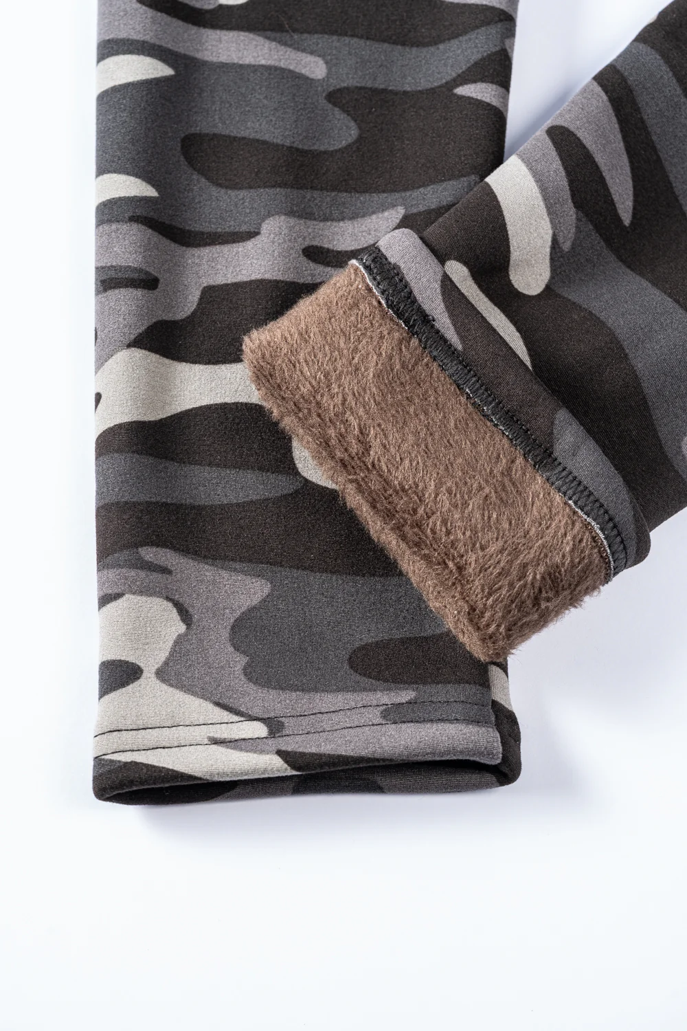 Camouflage - Cozy Lined Leggings - Image 8