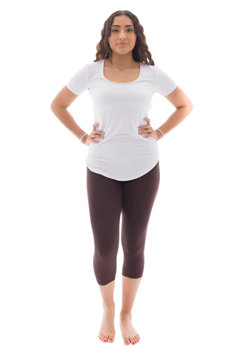 Brown - Capris - Image 3