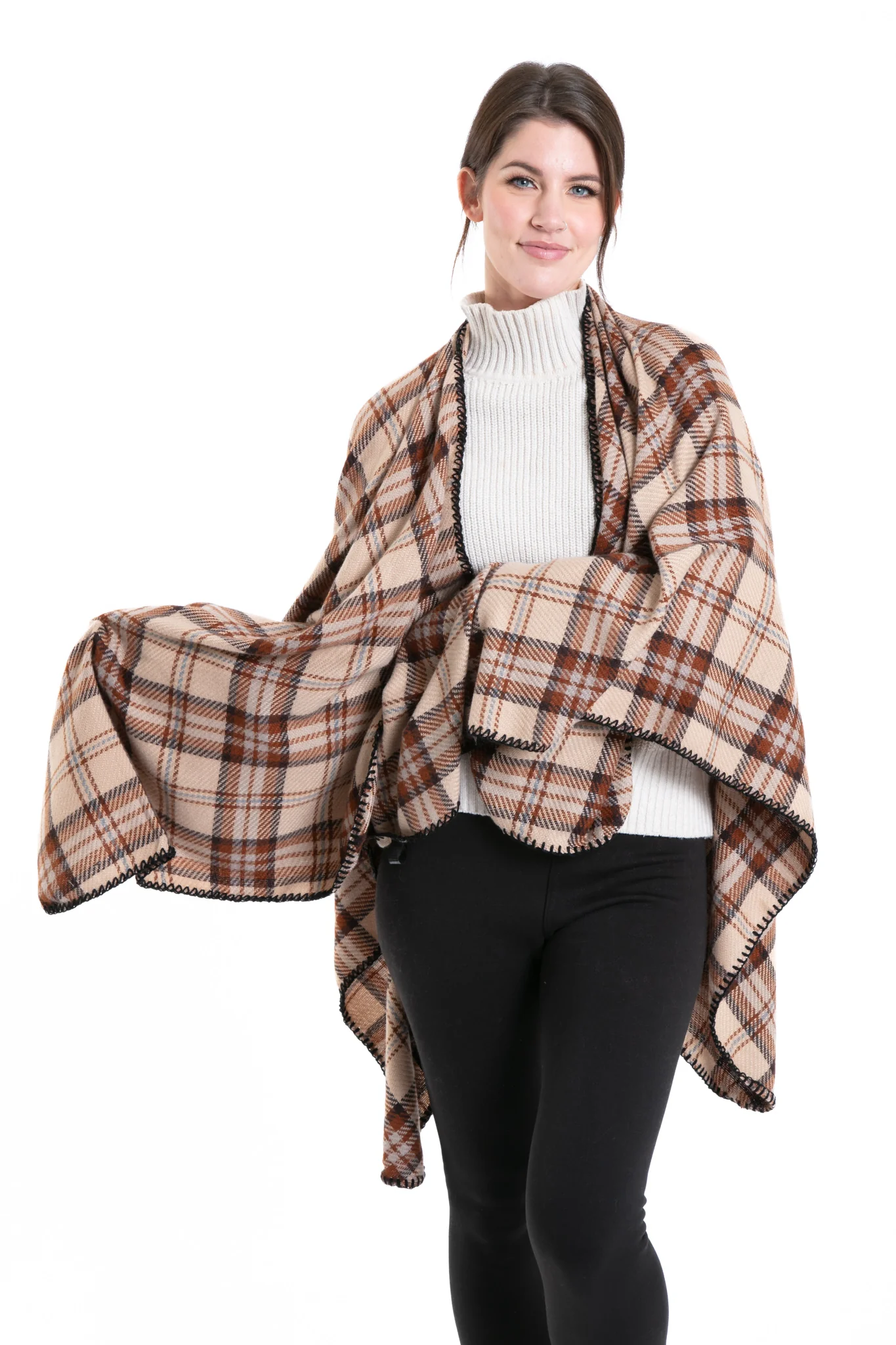 Casandra - Poncho Scarf - Image 2