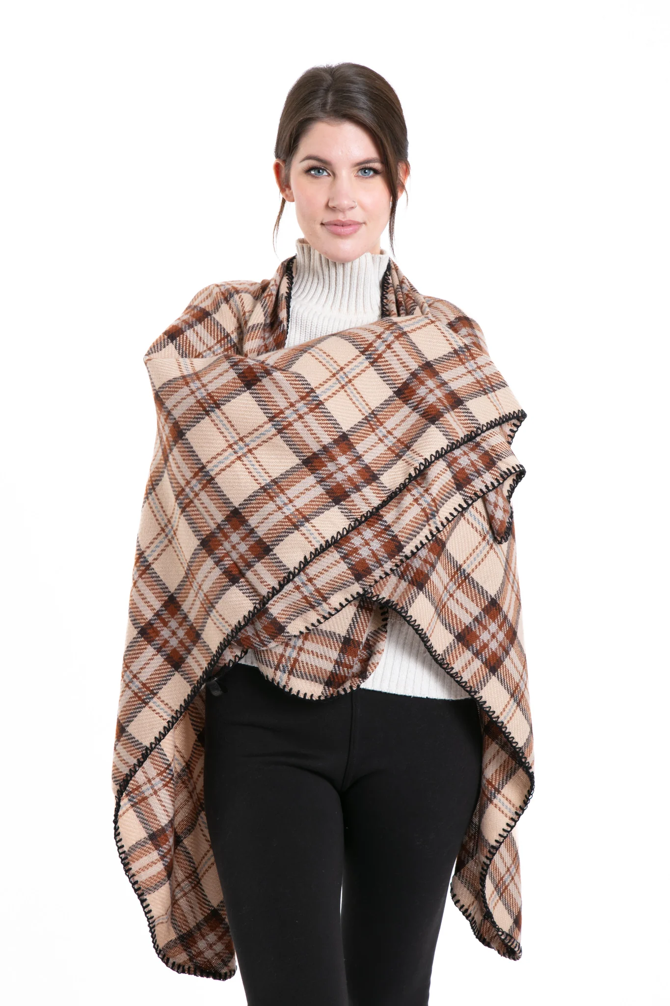 Casandra - Poncho Scarf - Image 3
