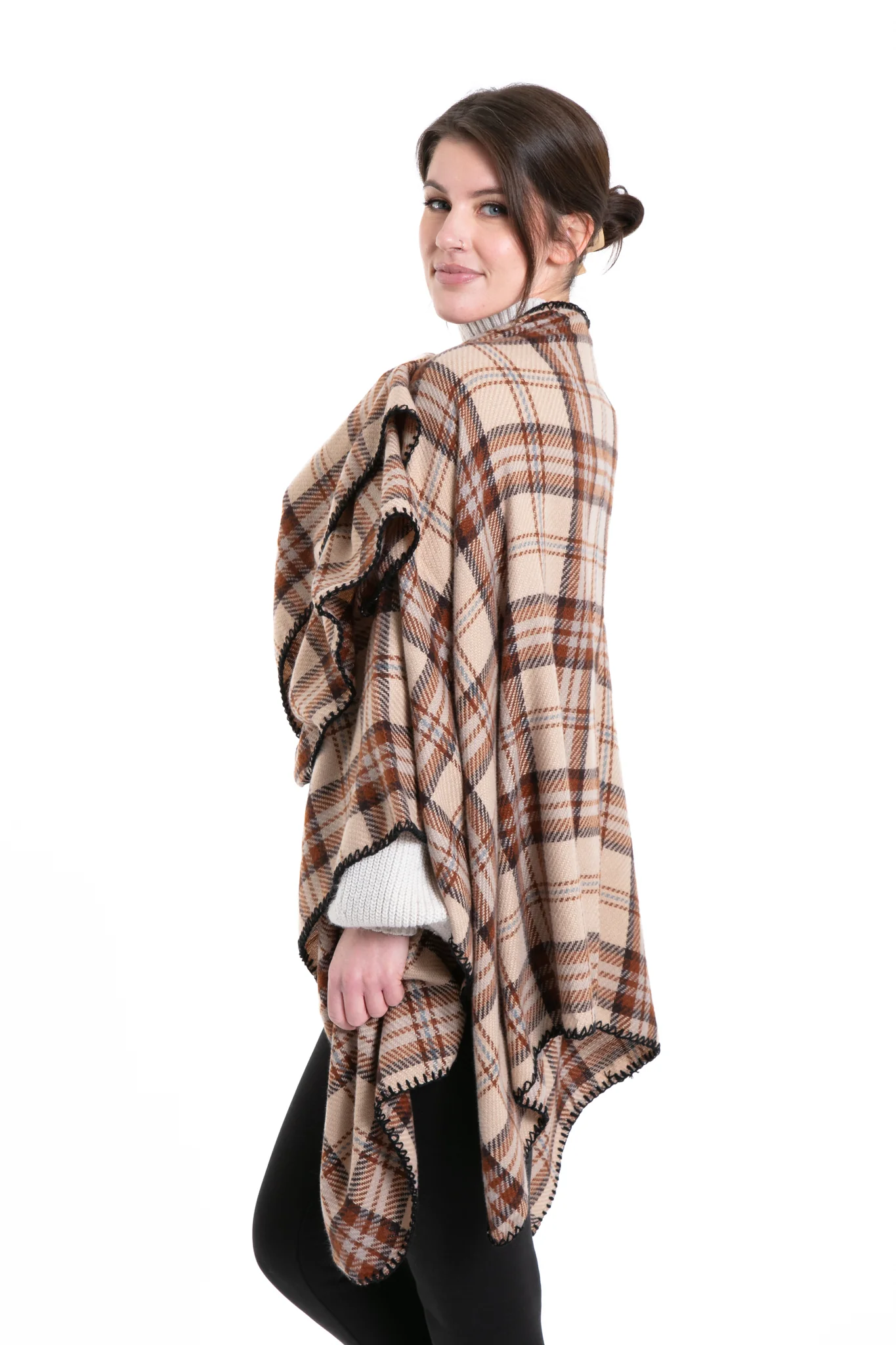 Casandra - Poncho Scarf - Image 5