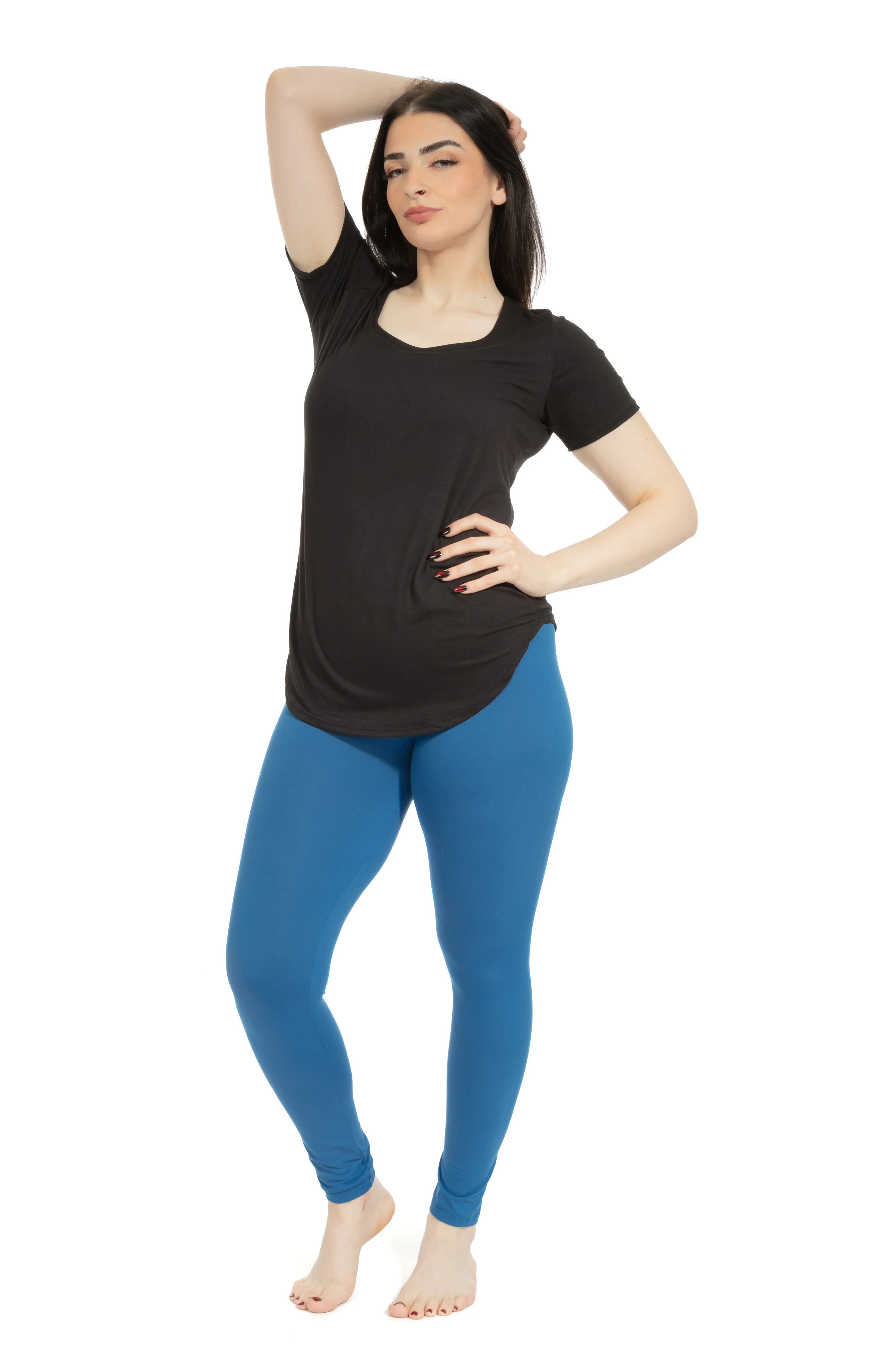 Blue - All Season Leggings - Image 4