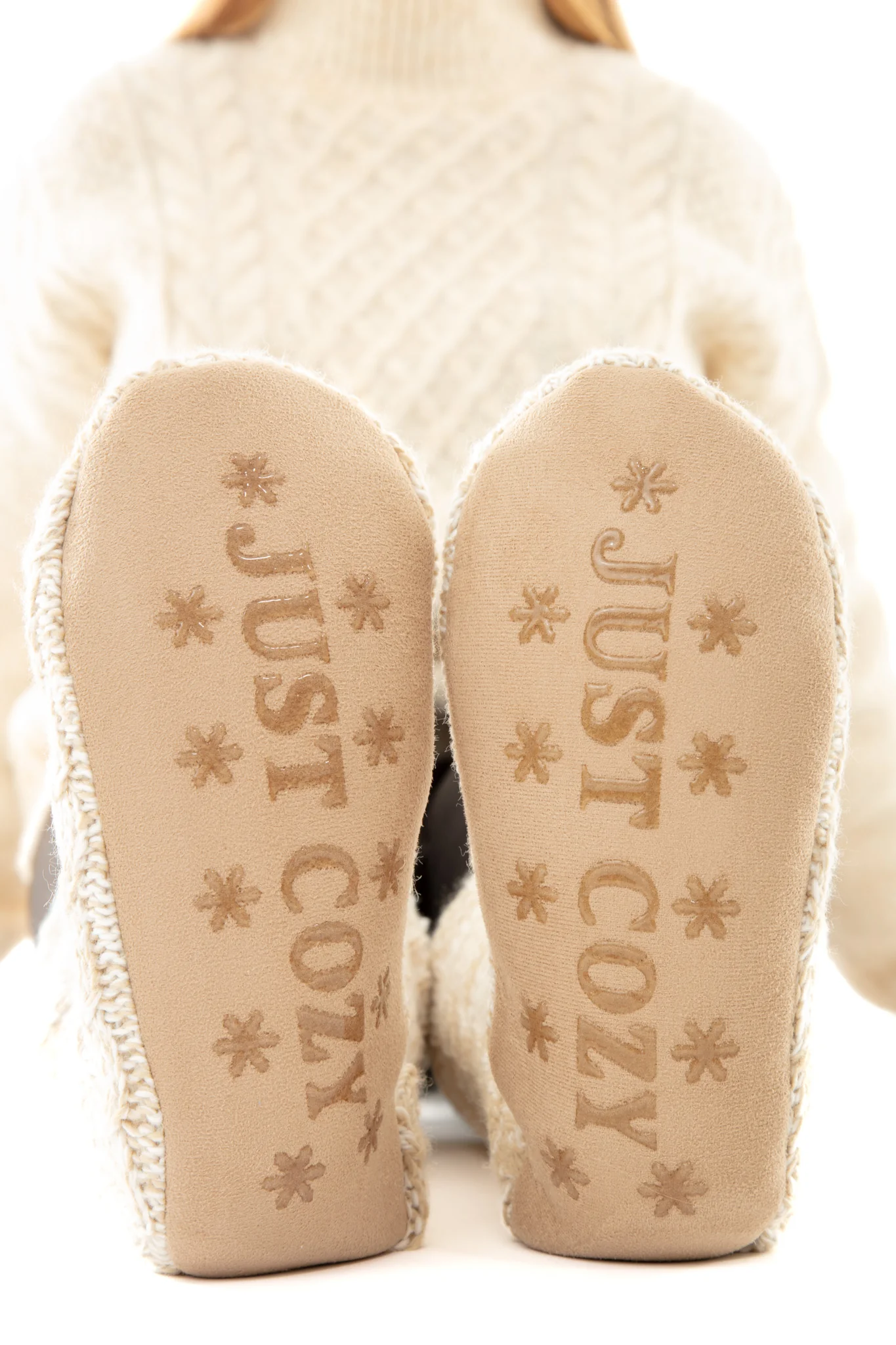 Beige - Cozy Slipper Socks - Image 4