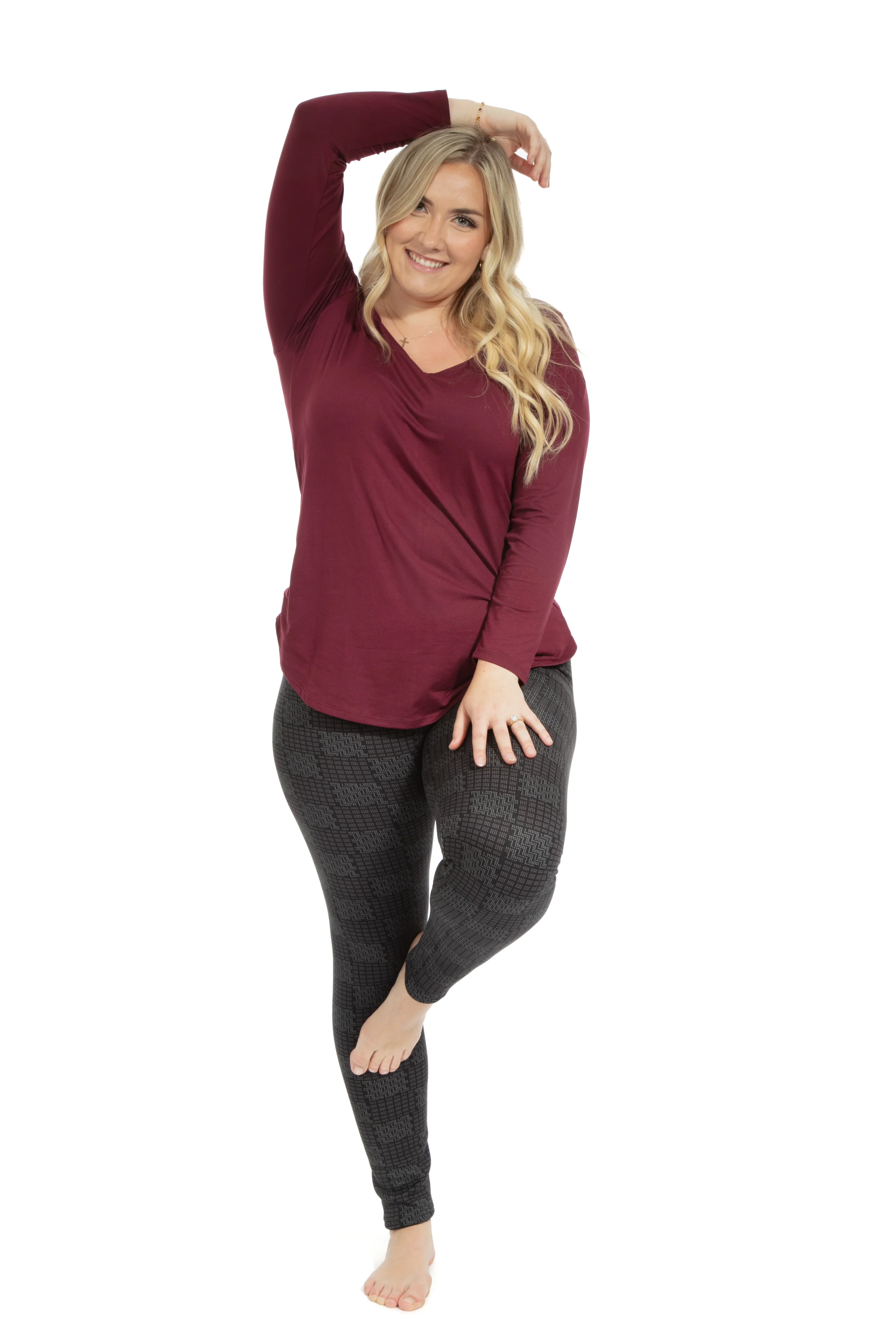 Cyber - Cozy Lined Leggings - Image 6