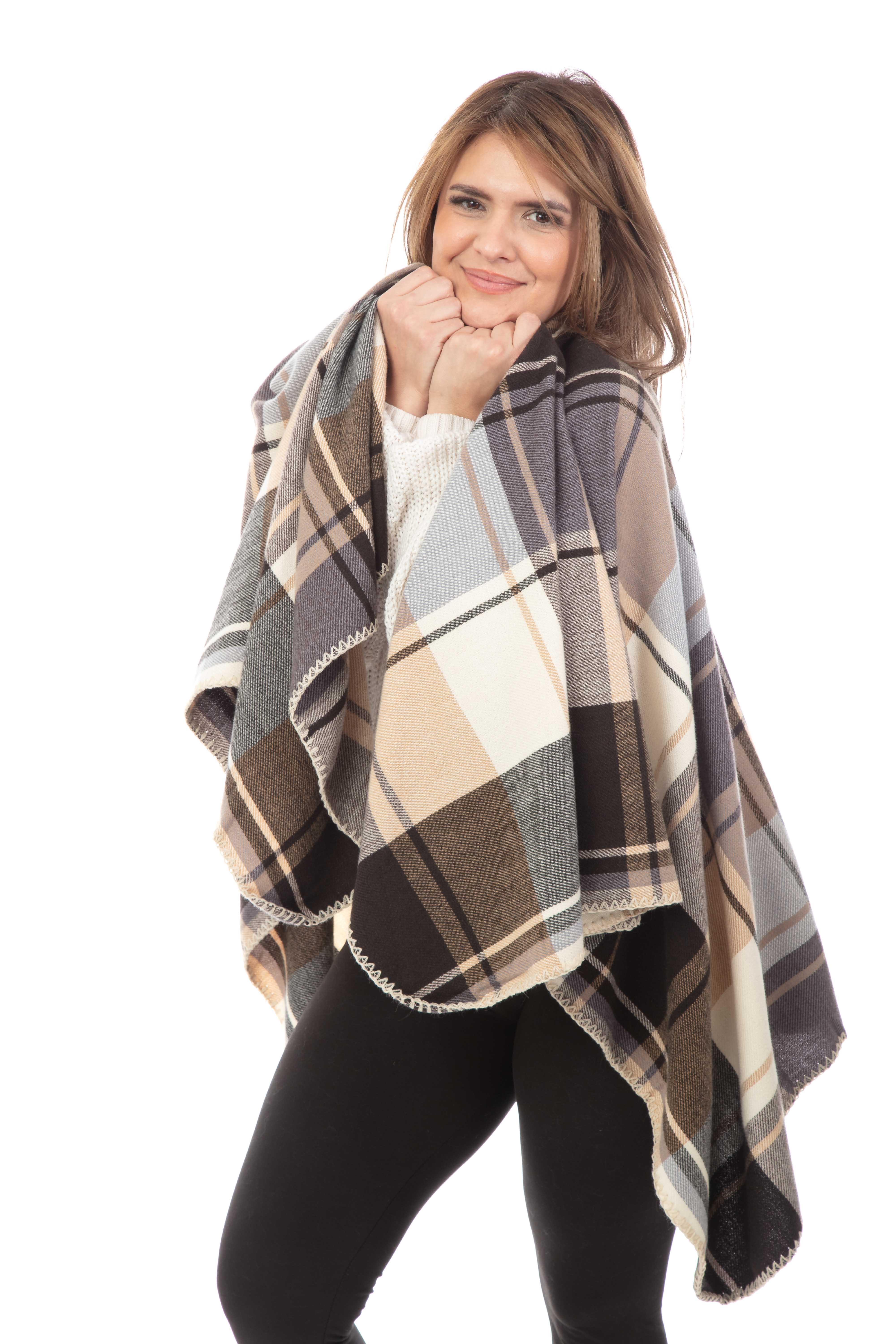 Darielle - Poncho Scarf - Image 5