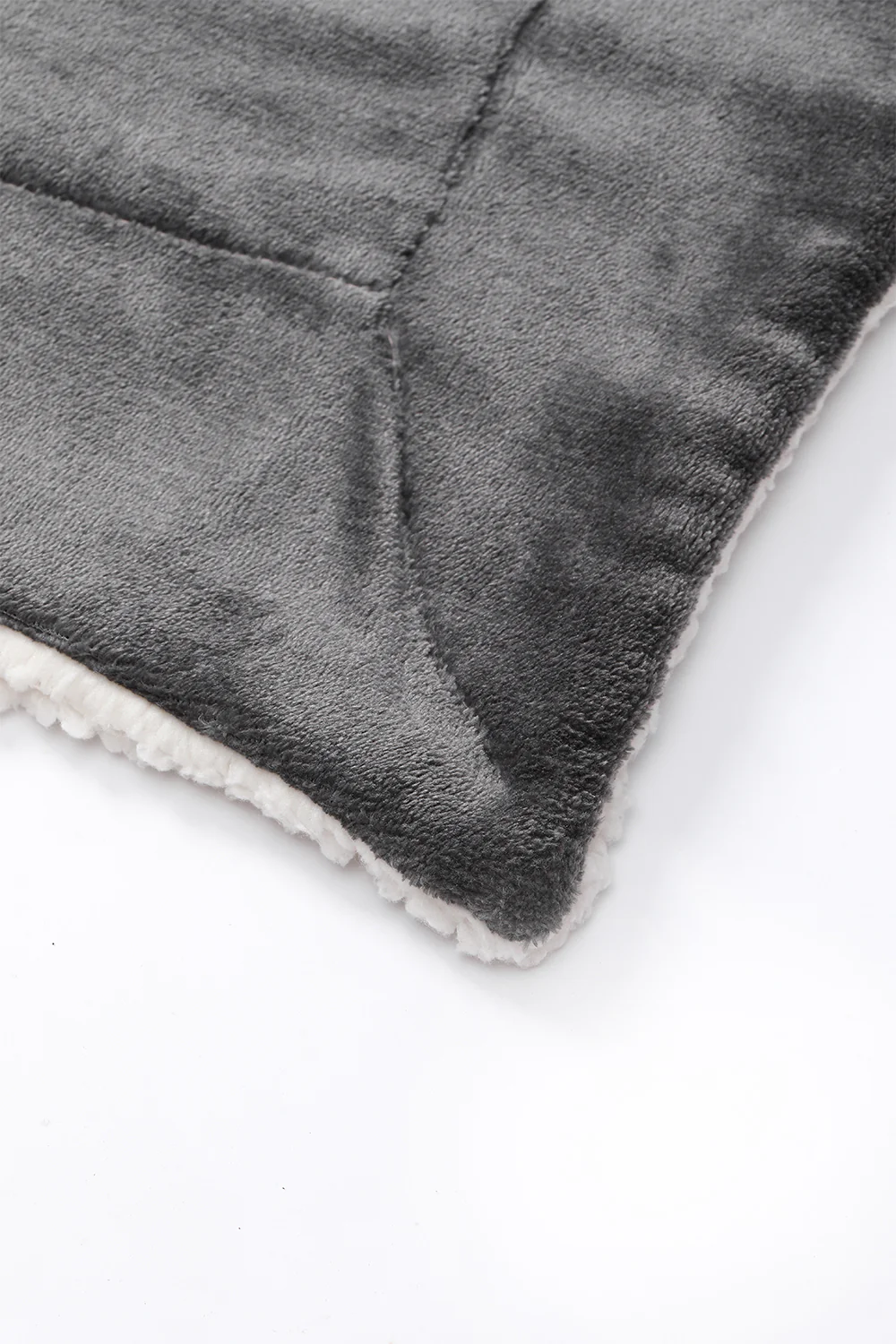 Dark Grey - Sherpa Blanket - Image 7