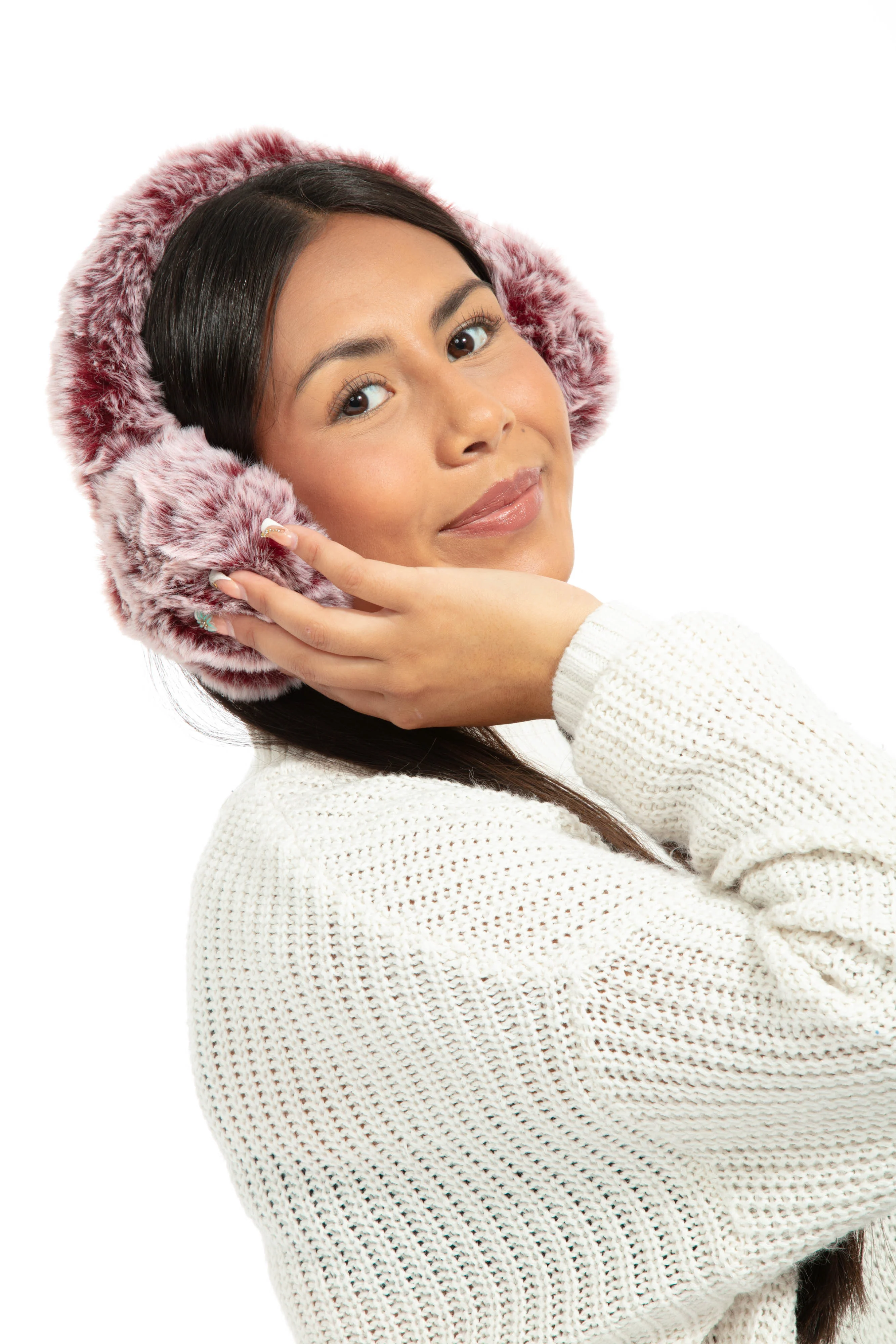 Deep Red - Earmuffs