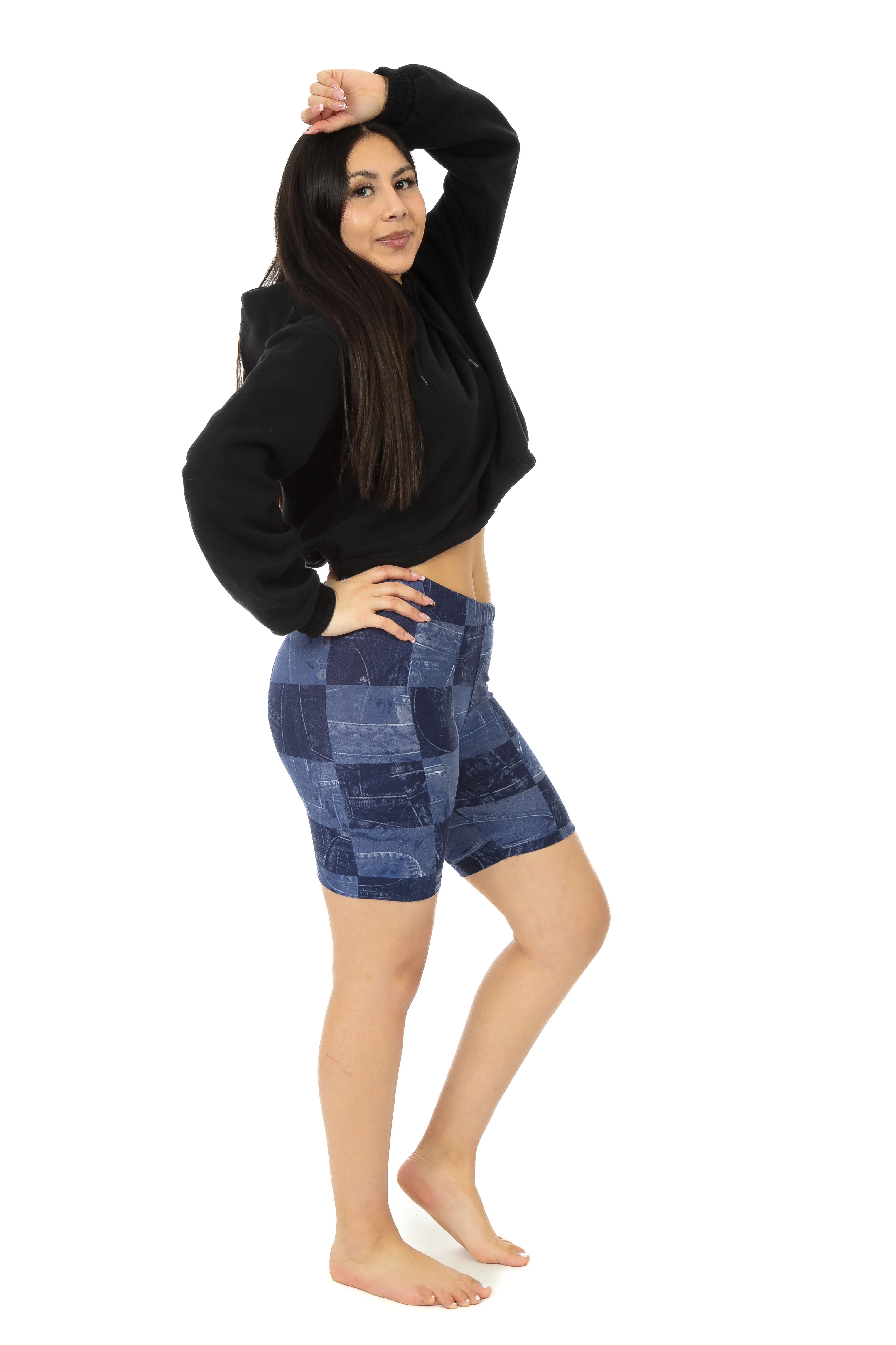 Denim Mosaic - Shorts - Image 7