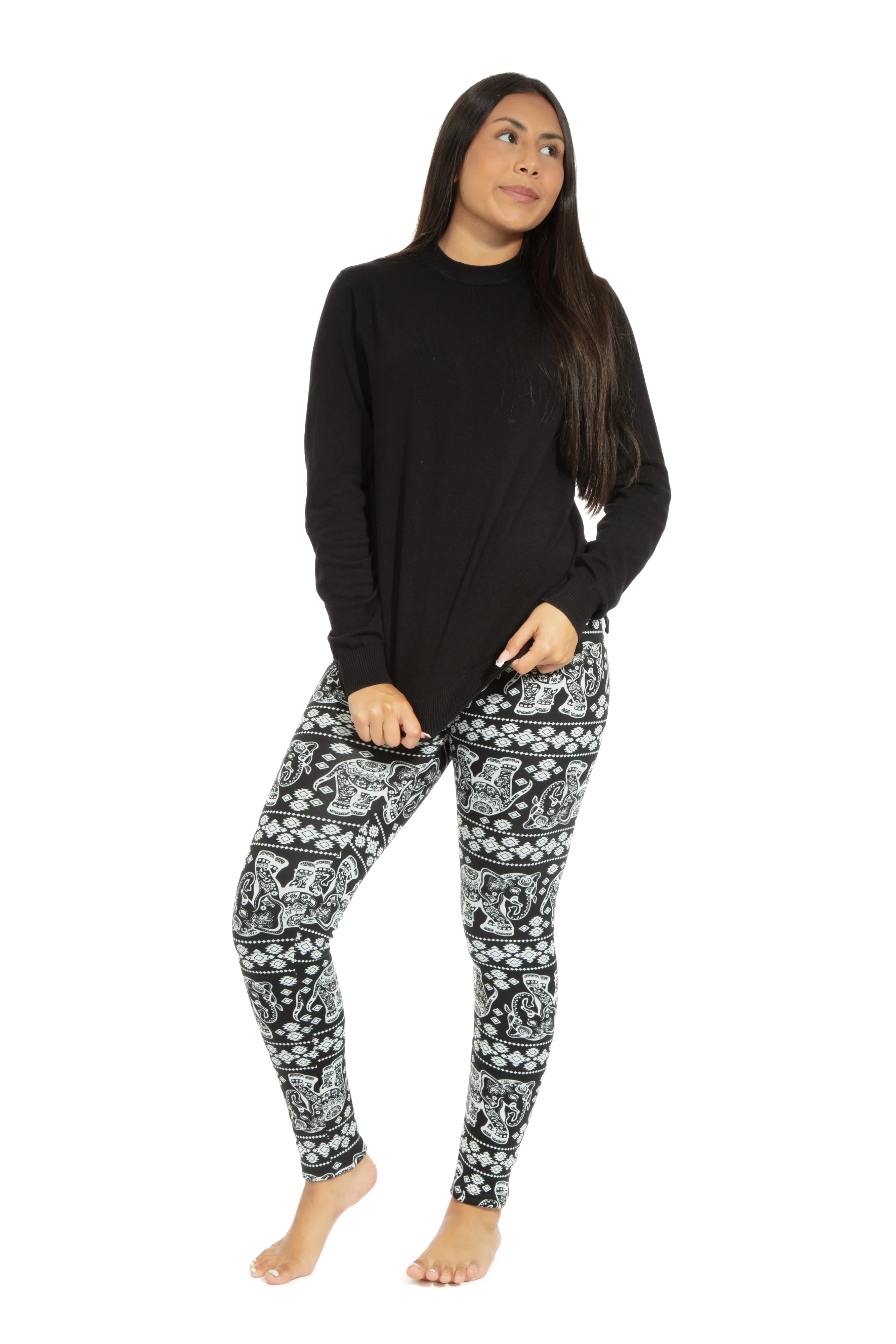 Divine Ellie - Cozy Lined Leggings - Image 2