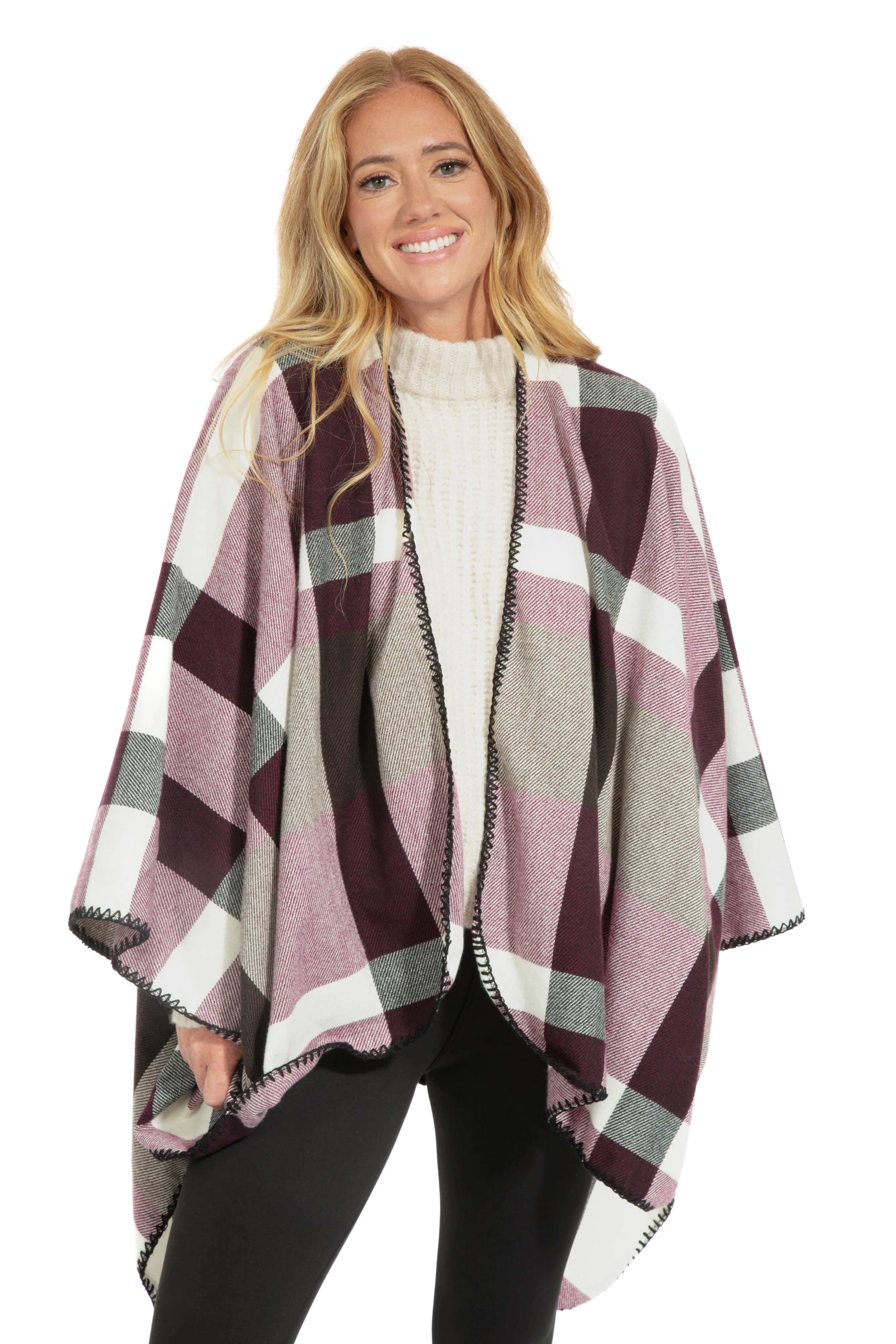Gergana - Poncho Scarf - Image 4