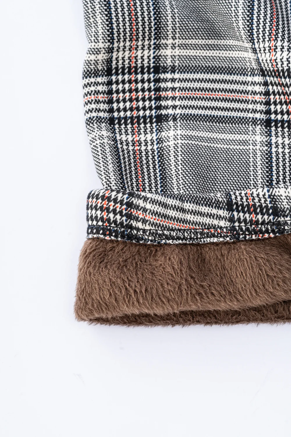 Glen Squares - Cozy Lined Leggings - Image 7