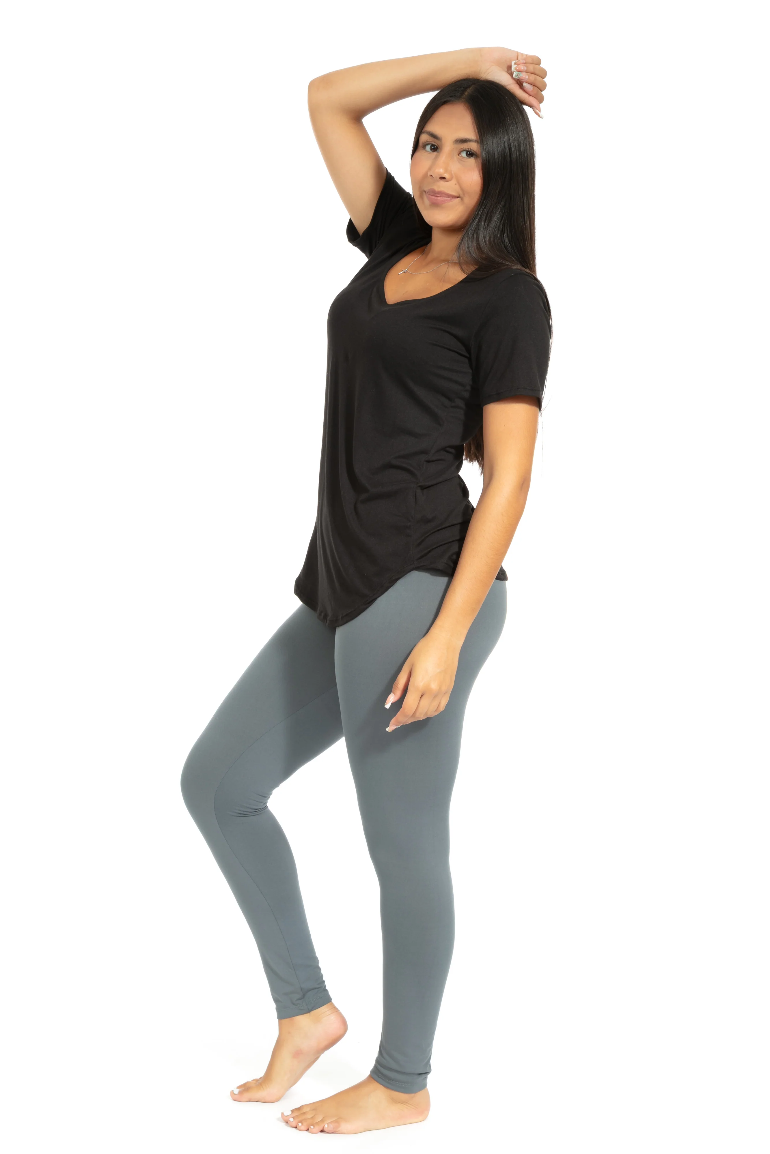 Gray - All Season Leggings - Image 3