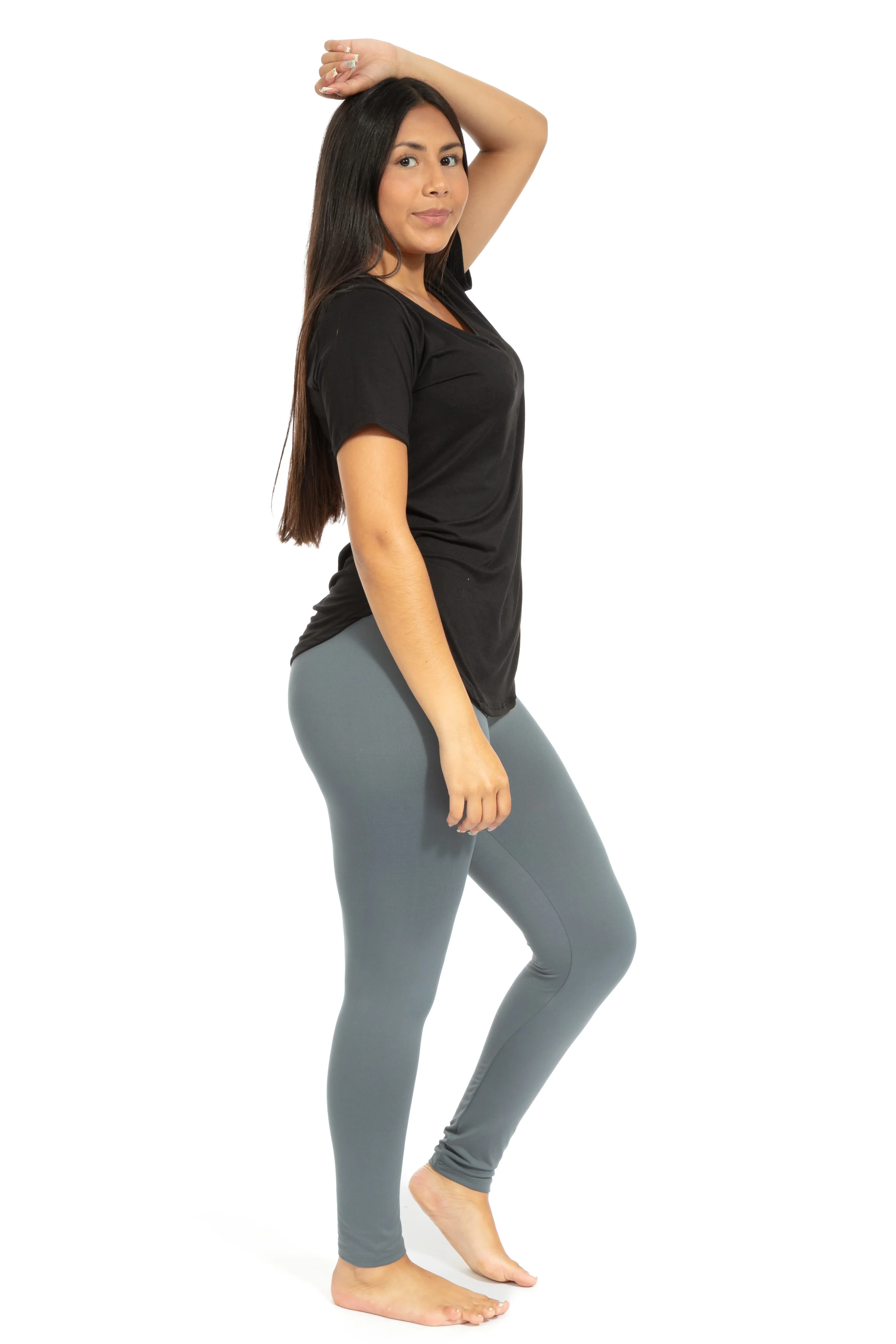 Gray - All Season Leggings - Image 4