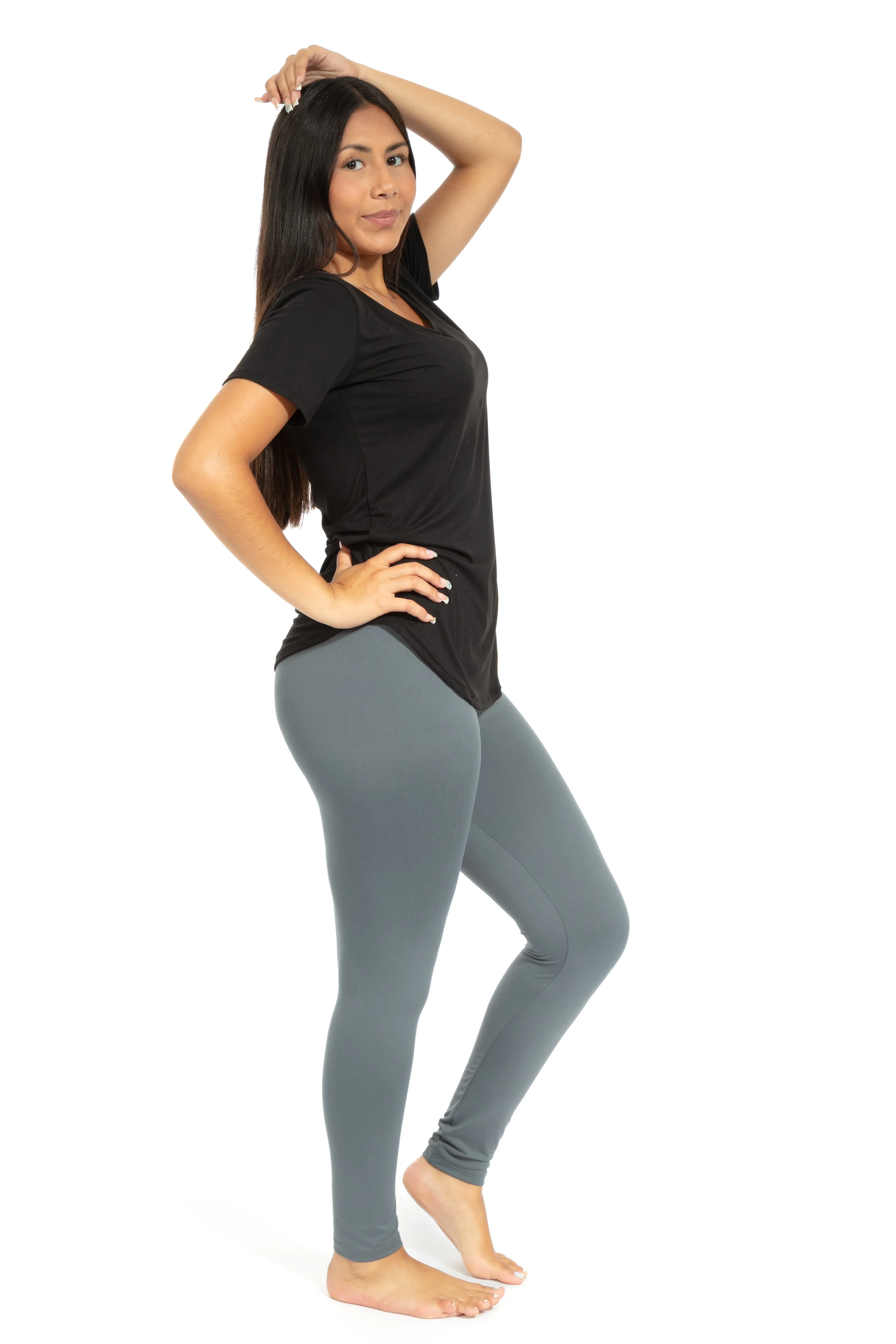 Gray - All Season Leggings - Image 5
