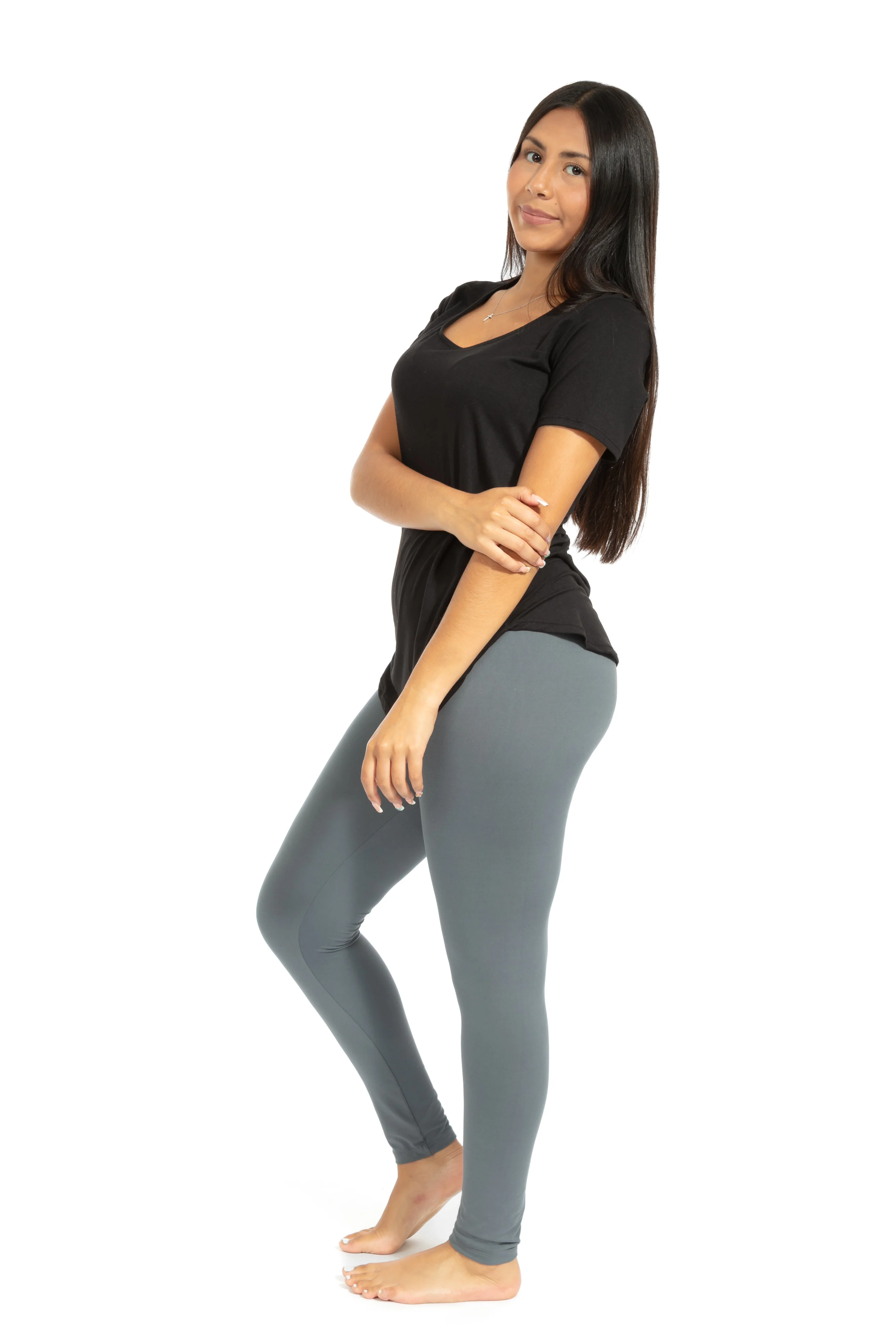 Gray - All Season Leggings - Image 7
