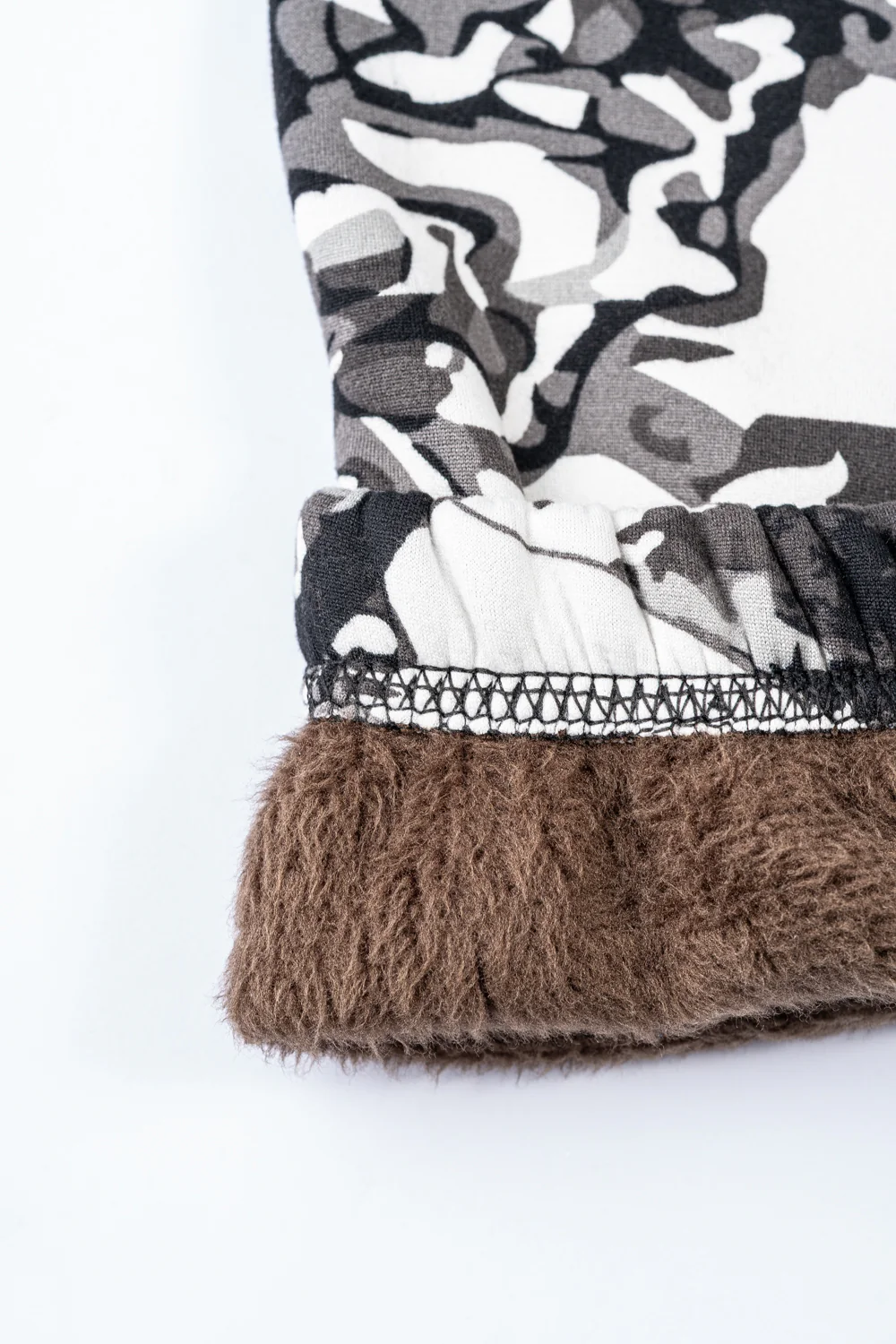 Gray & White - Cozy Lined Leggings - Image 6