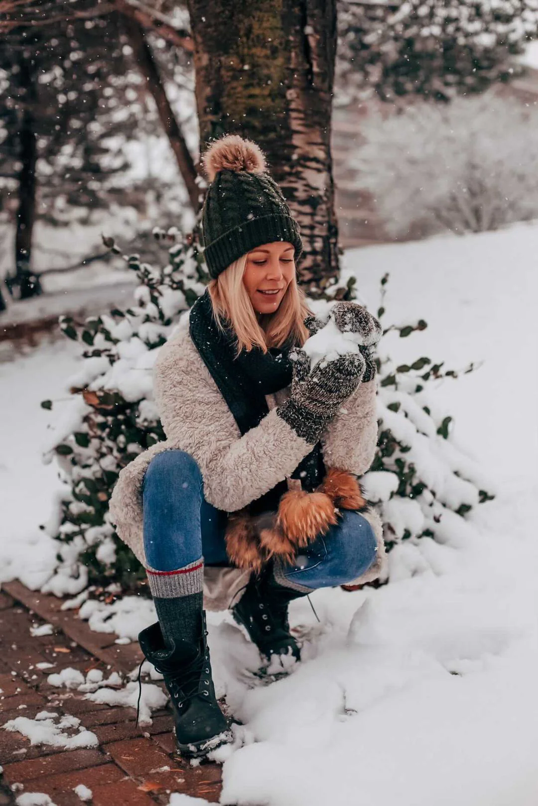 Green - Cozy Lined Hat - Image 6