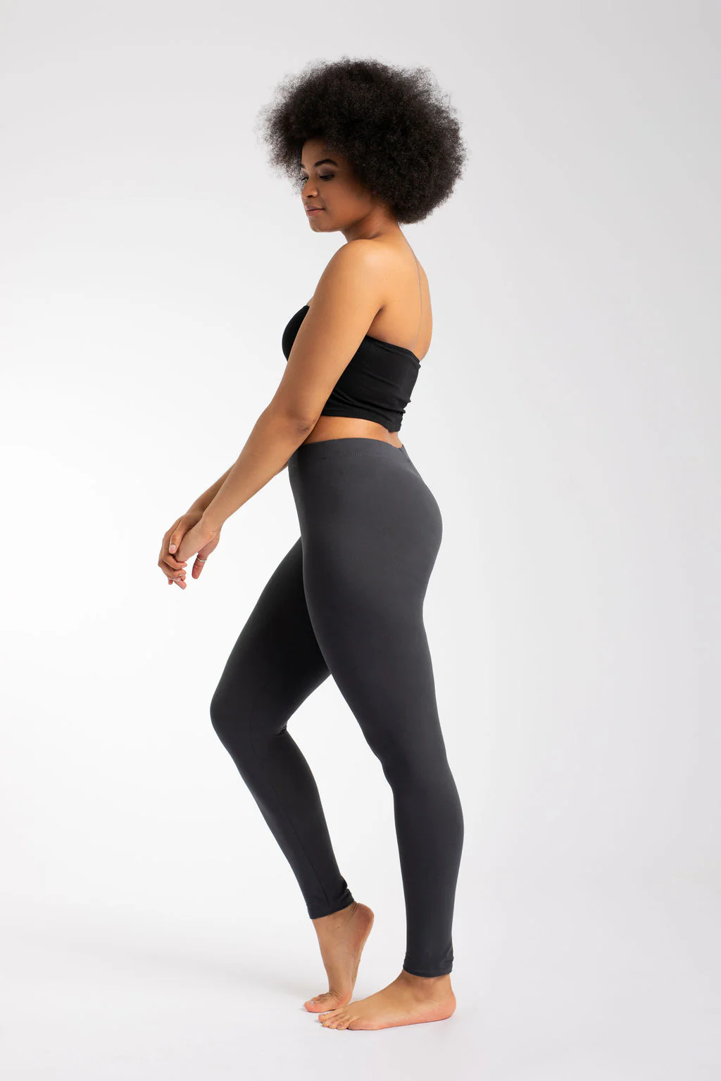 Charcoal - All Season Leggings - Image 3