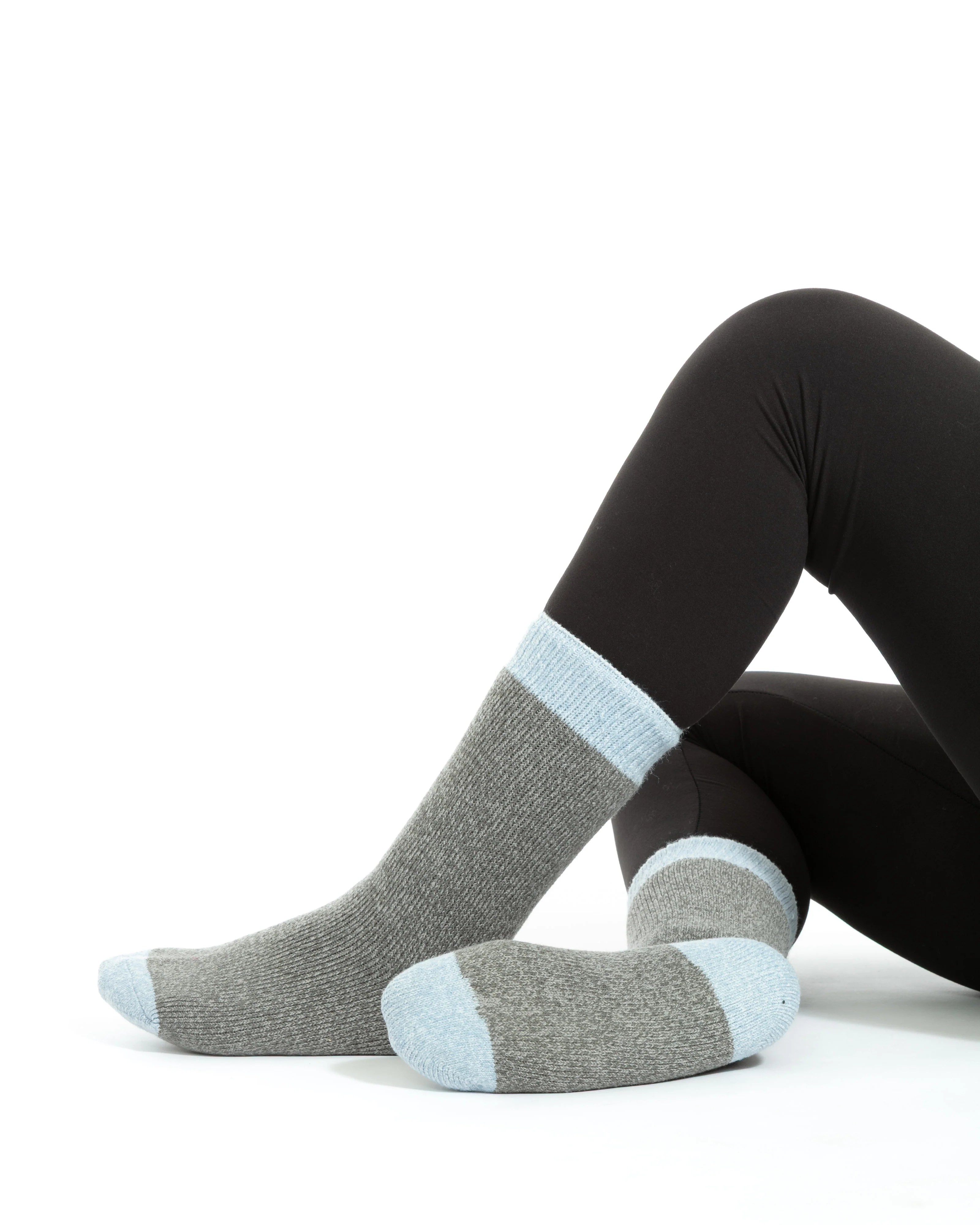 Grey & Blue - Thermal Socks - Image 5