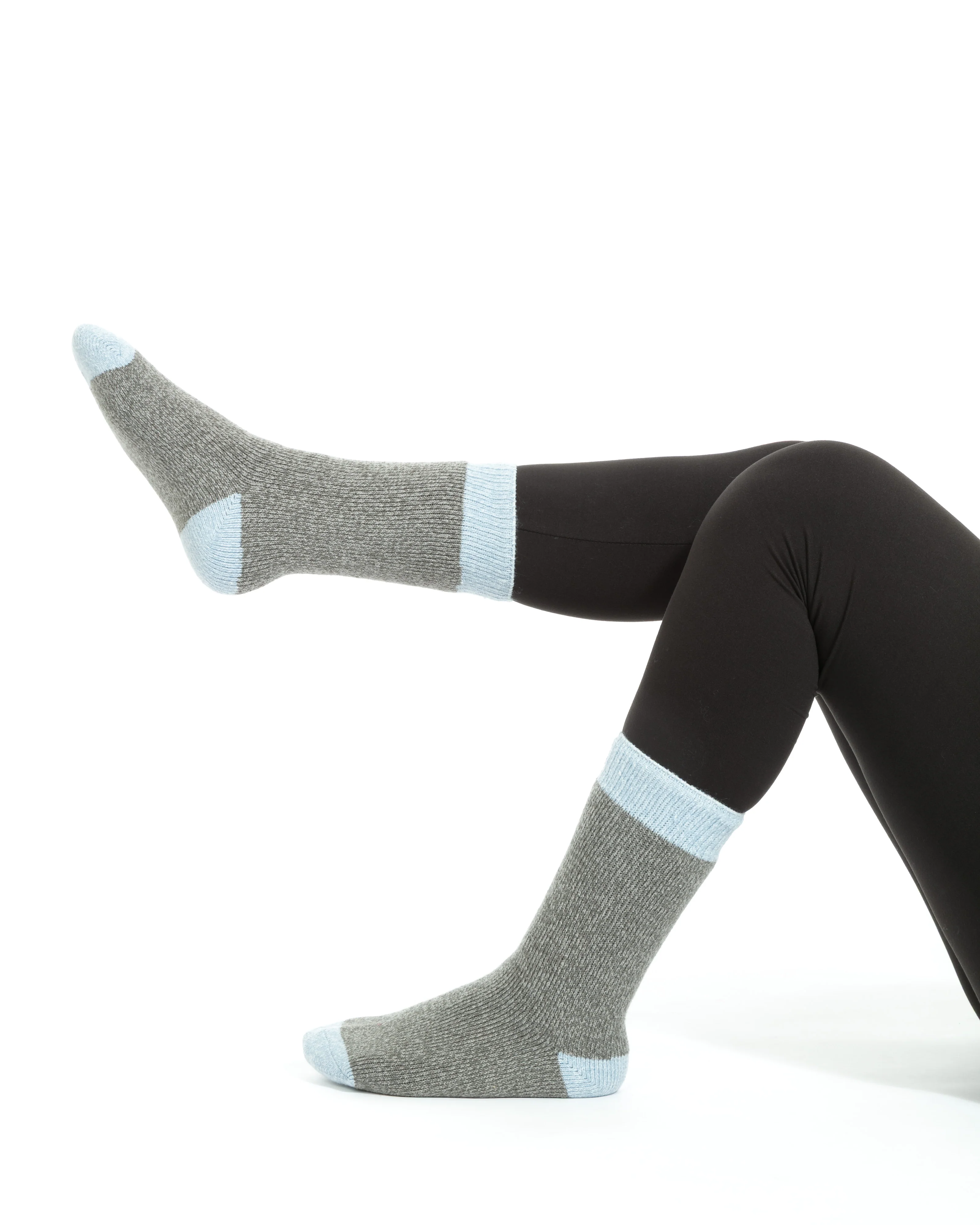 Grey & Blue - Thermal Socks - Image 7
