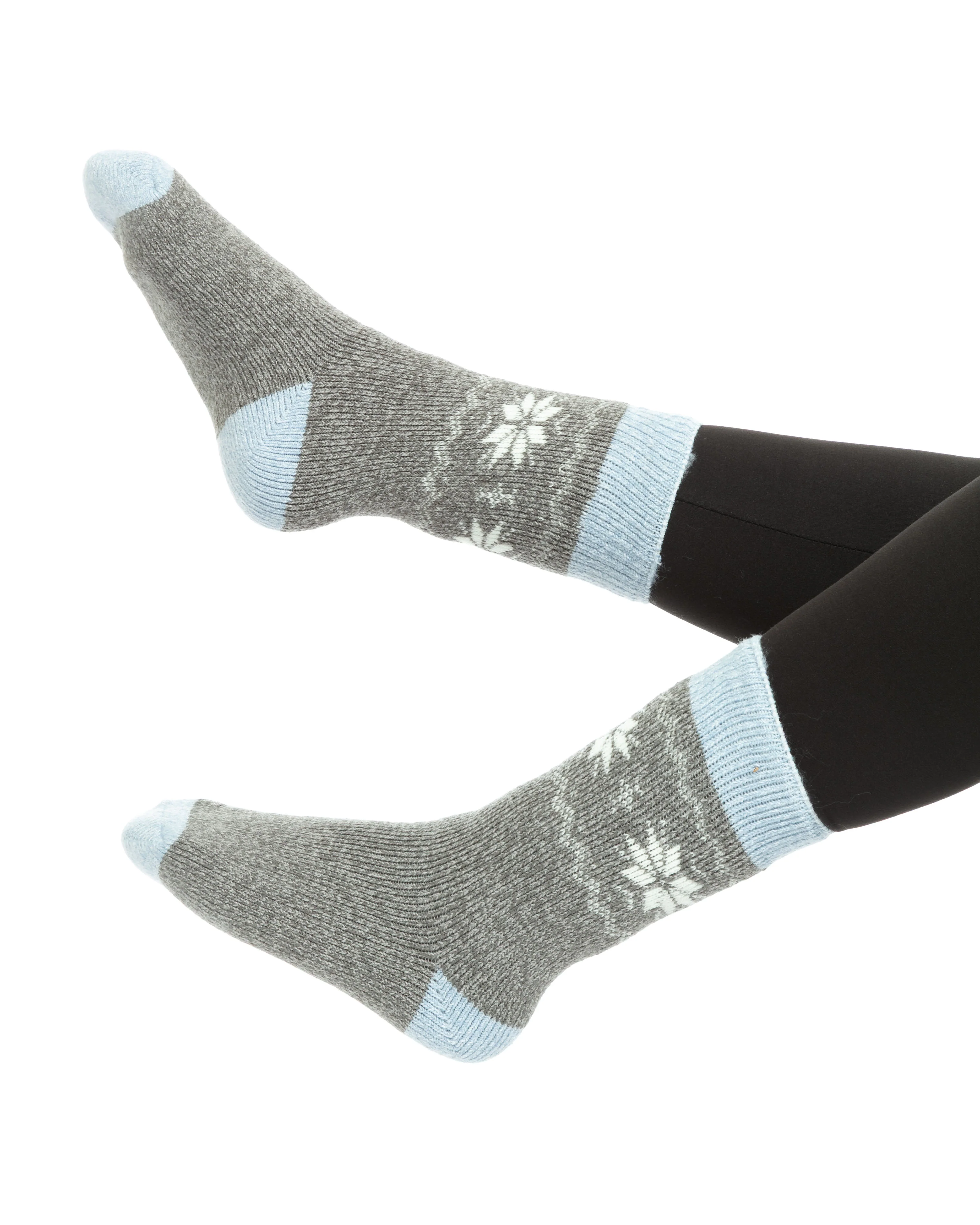 Grey & Blue - Thermal Socks - Image 8