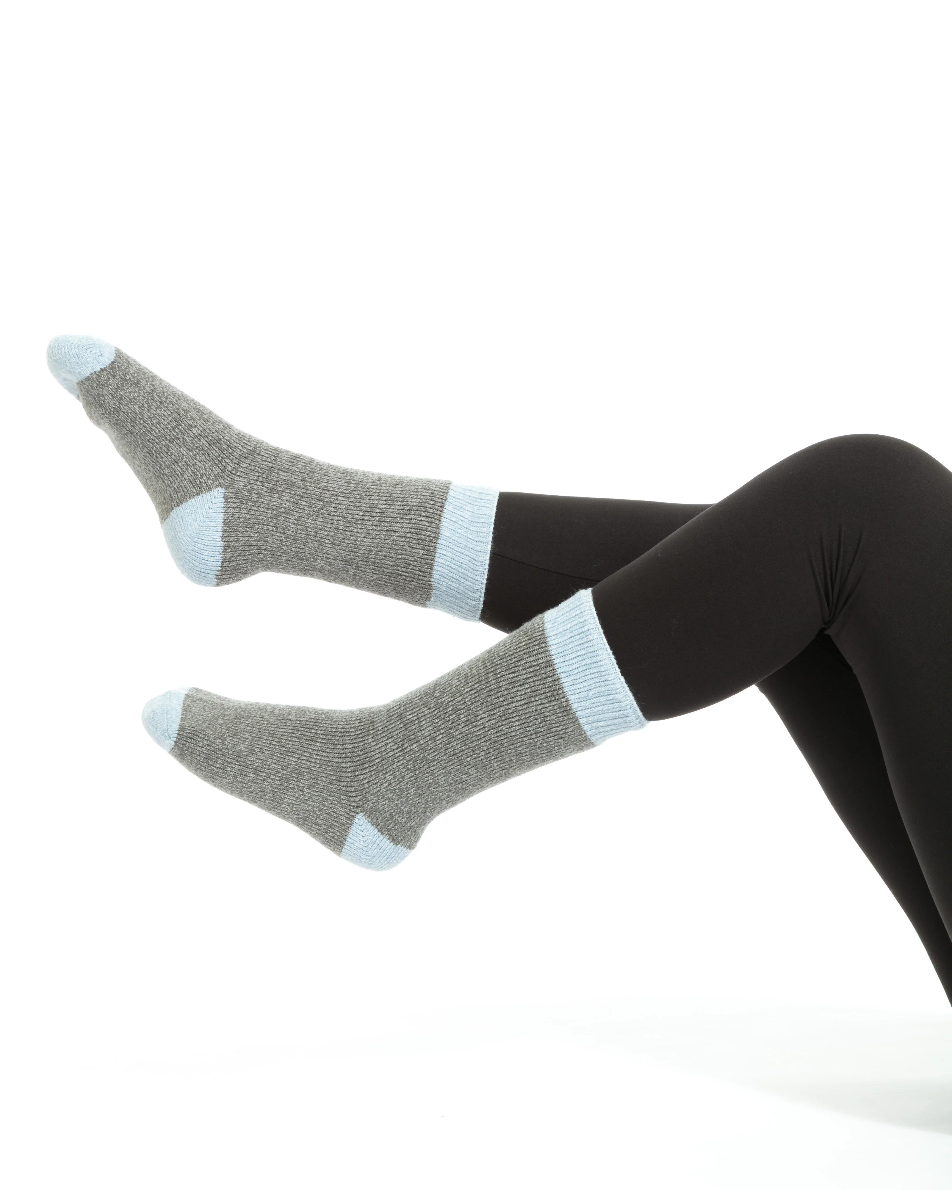 Grey & Blue - Thermal Socks - Image 9