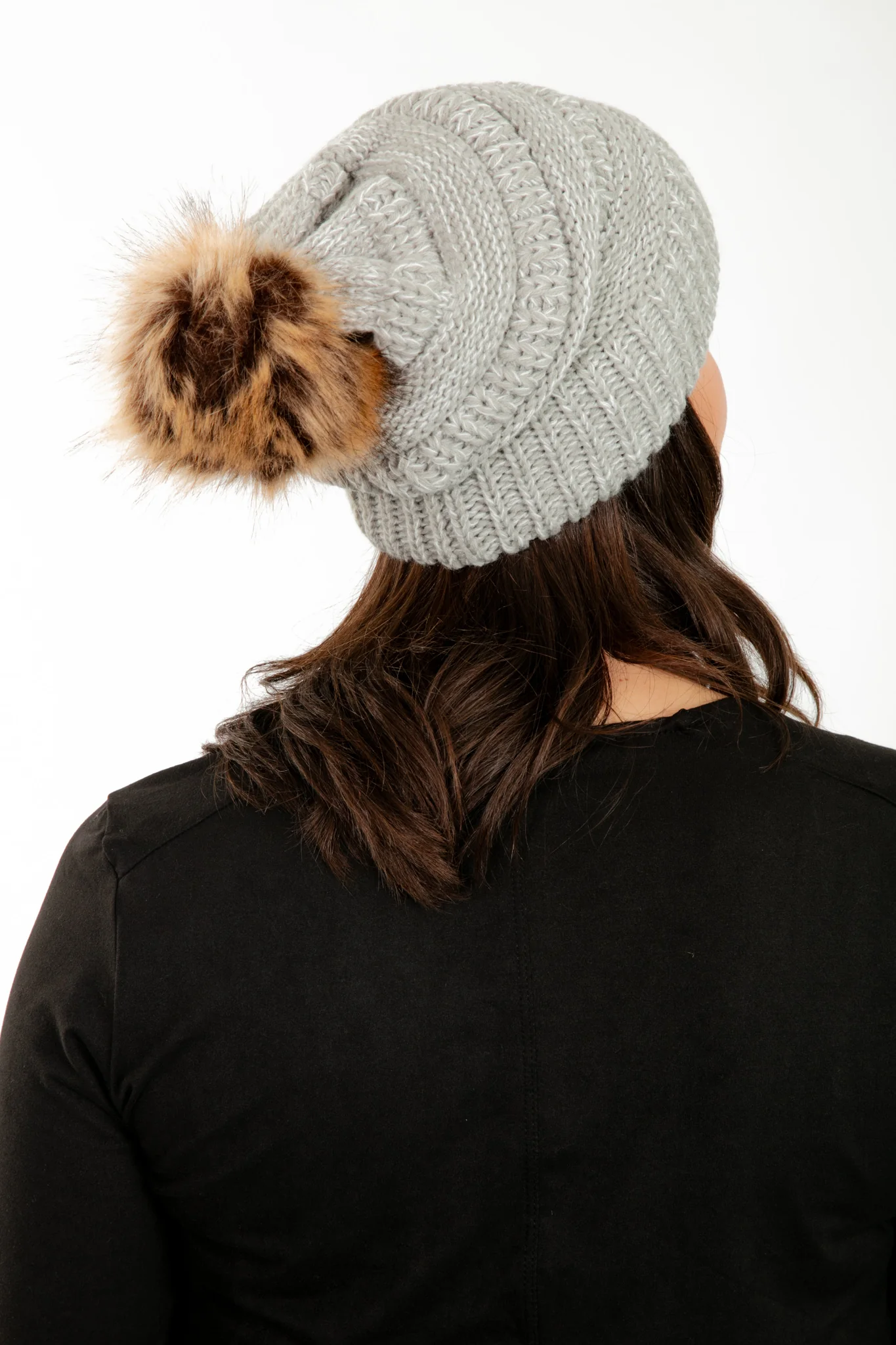 Grey - Cozy Slouchy Beanie - Image 7