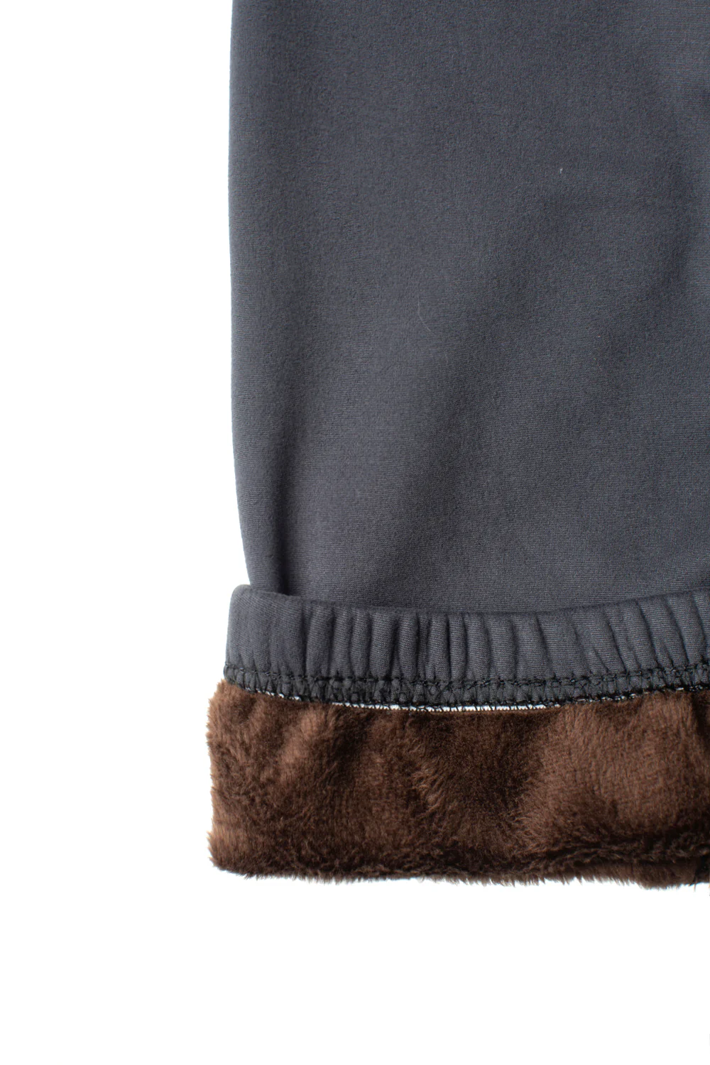 Charcoal Kid's - Cozy Lined Leggings - Image 5