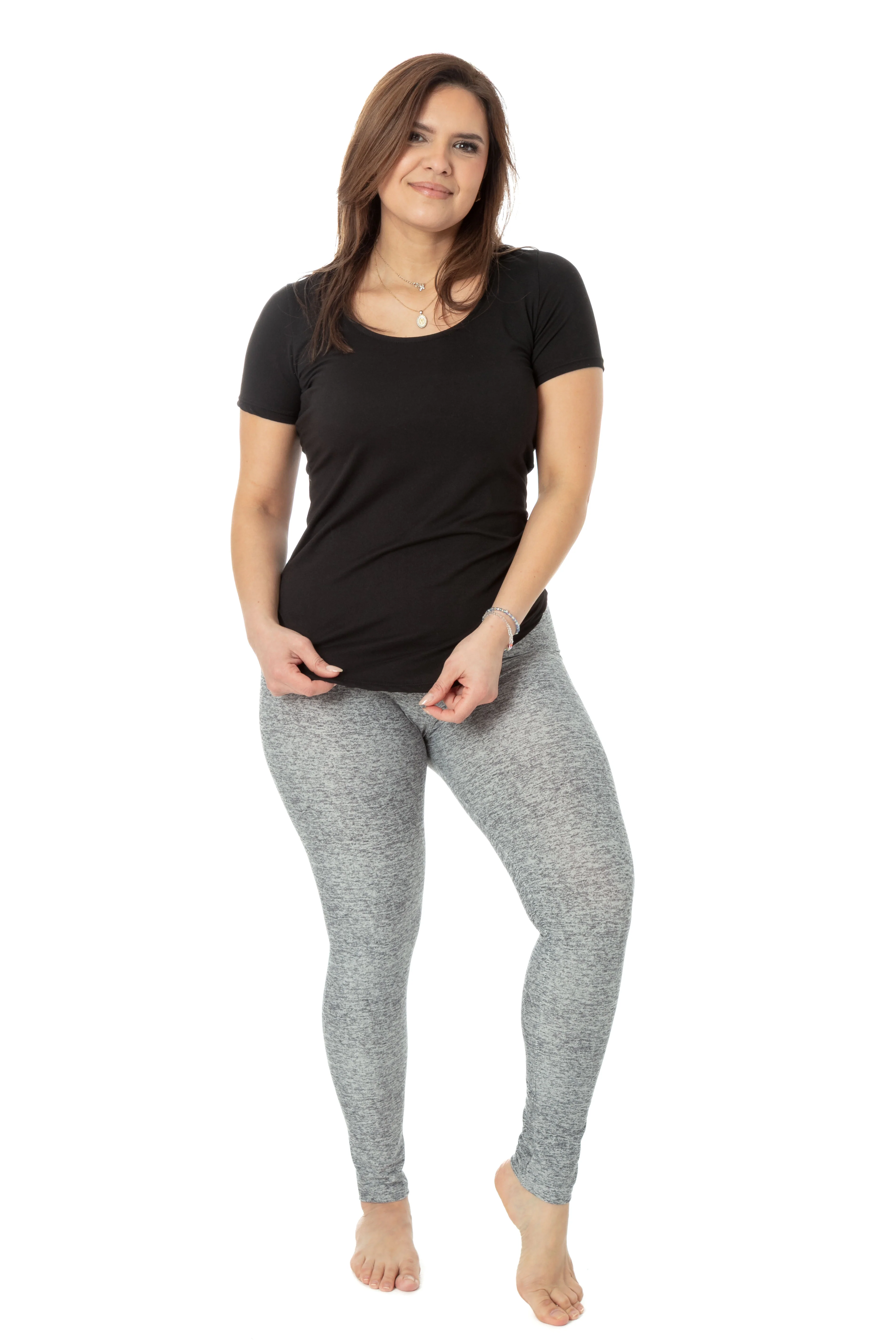Speckled Gray - All Season Leggings - Image 6