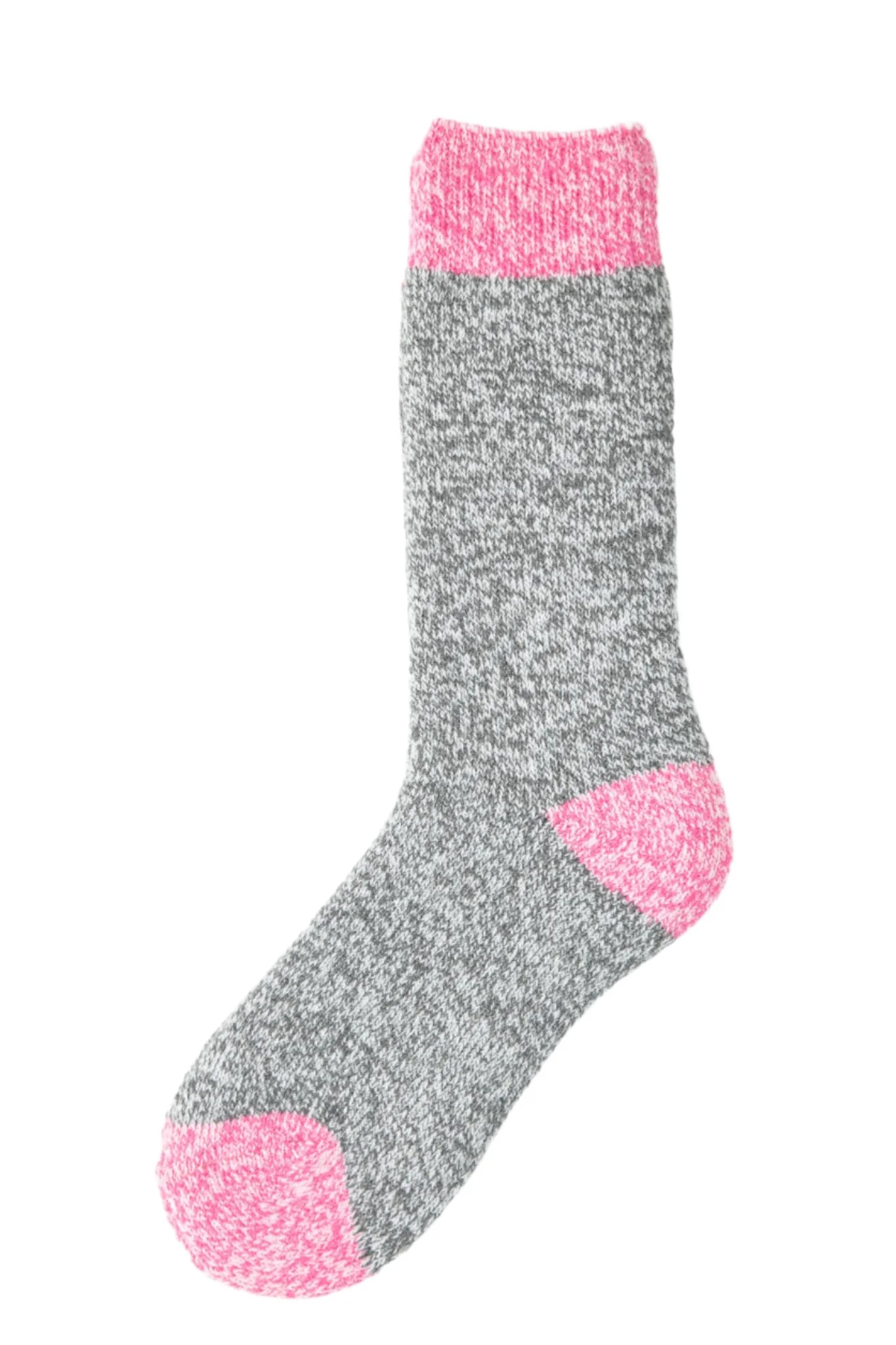 Grey & Pink Marbled - Thermal Socks - Image 10