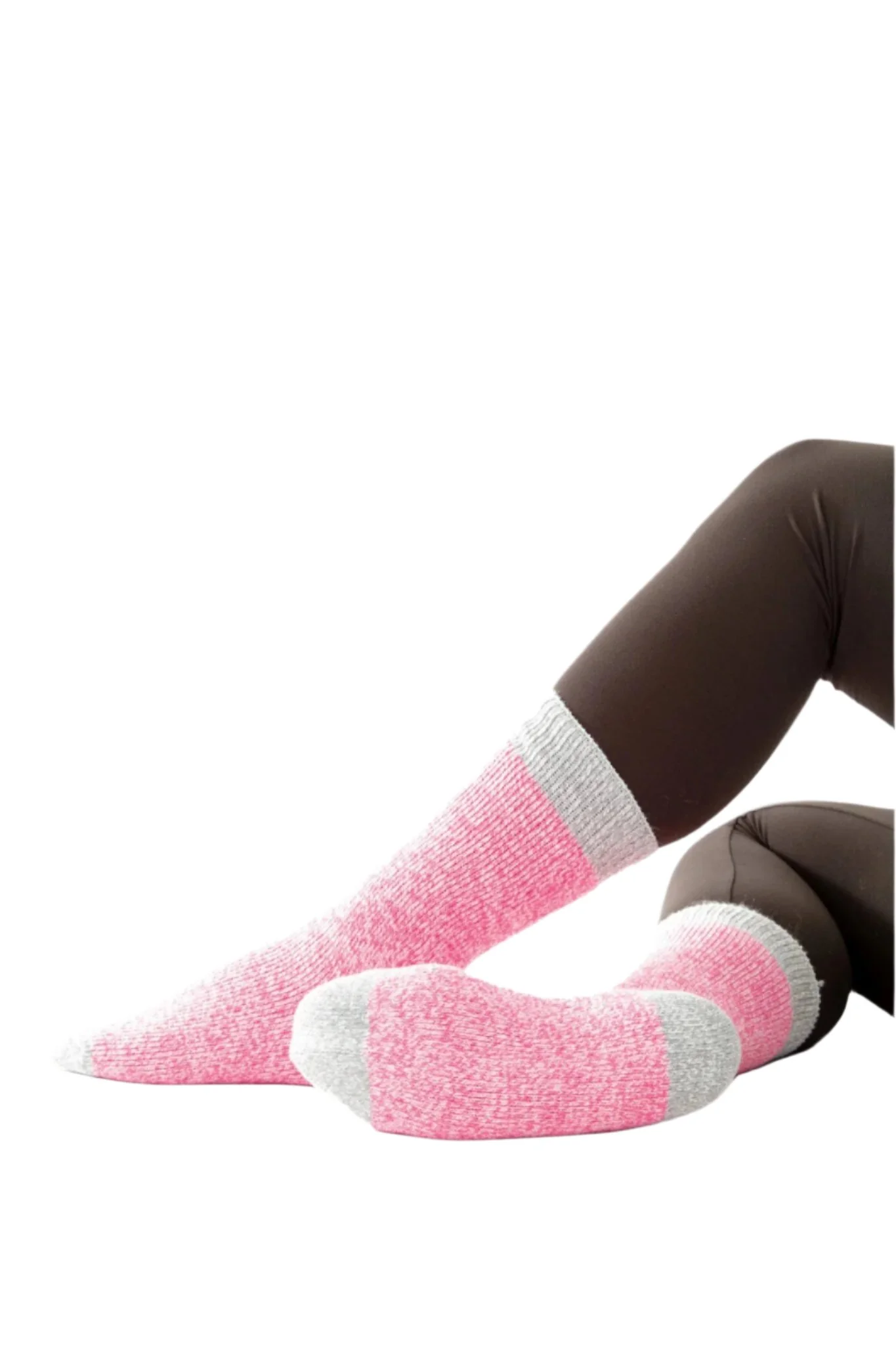 Grey & Pink - Thermal Socks - Image 7