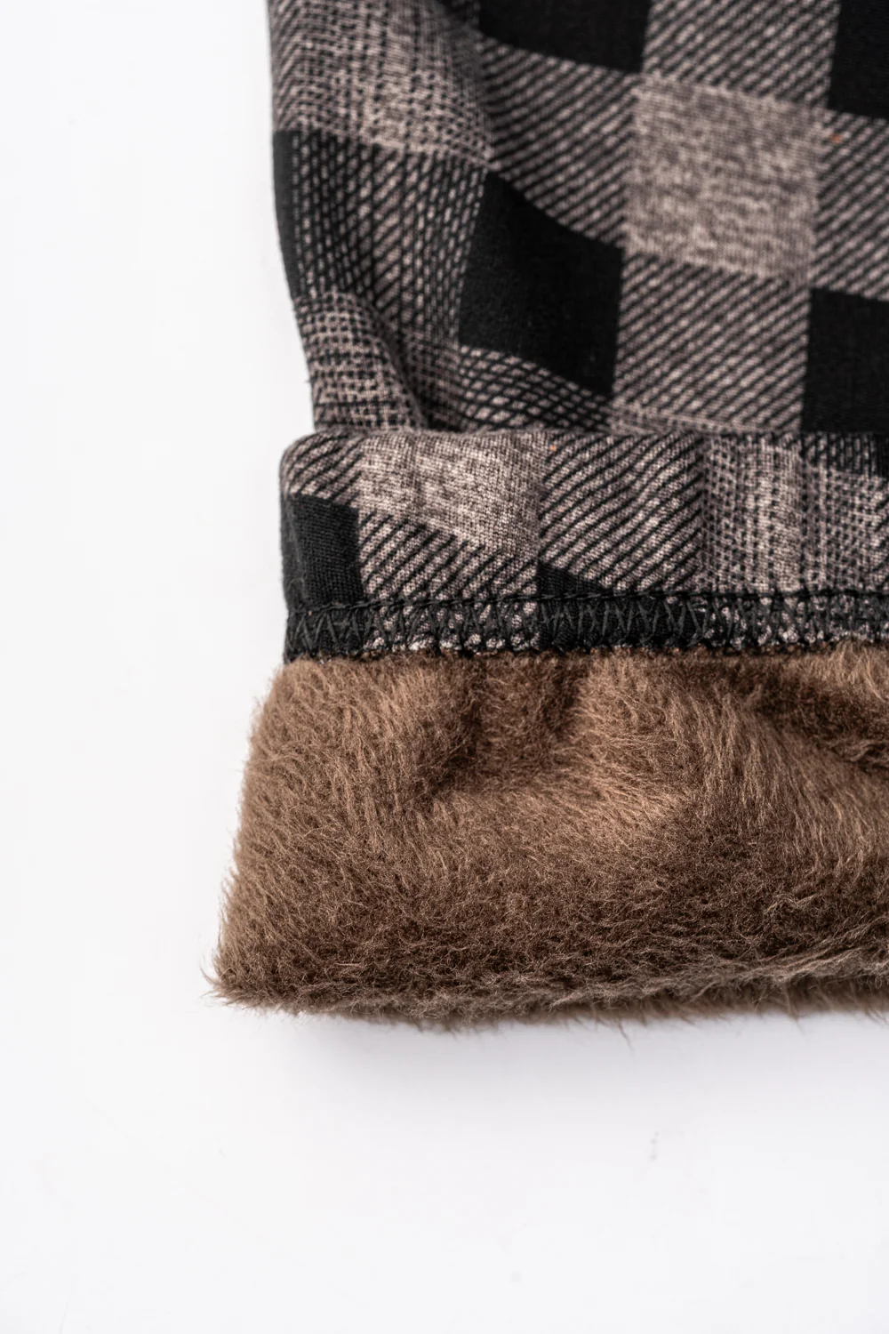 Irish Squares - Cozy Lined Leggings - Image 7