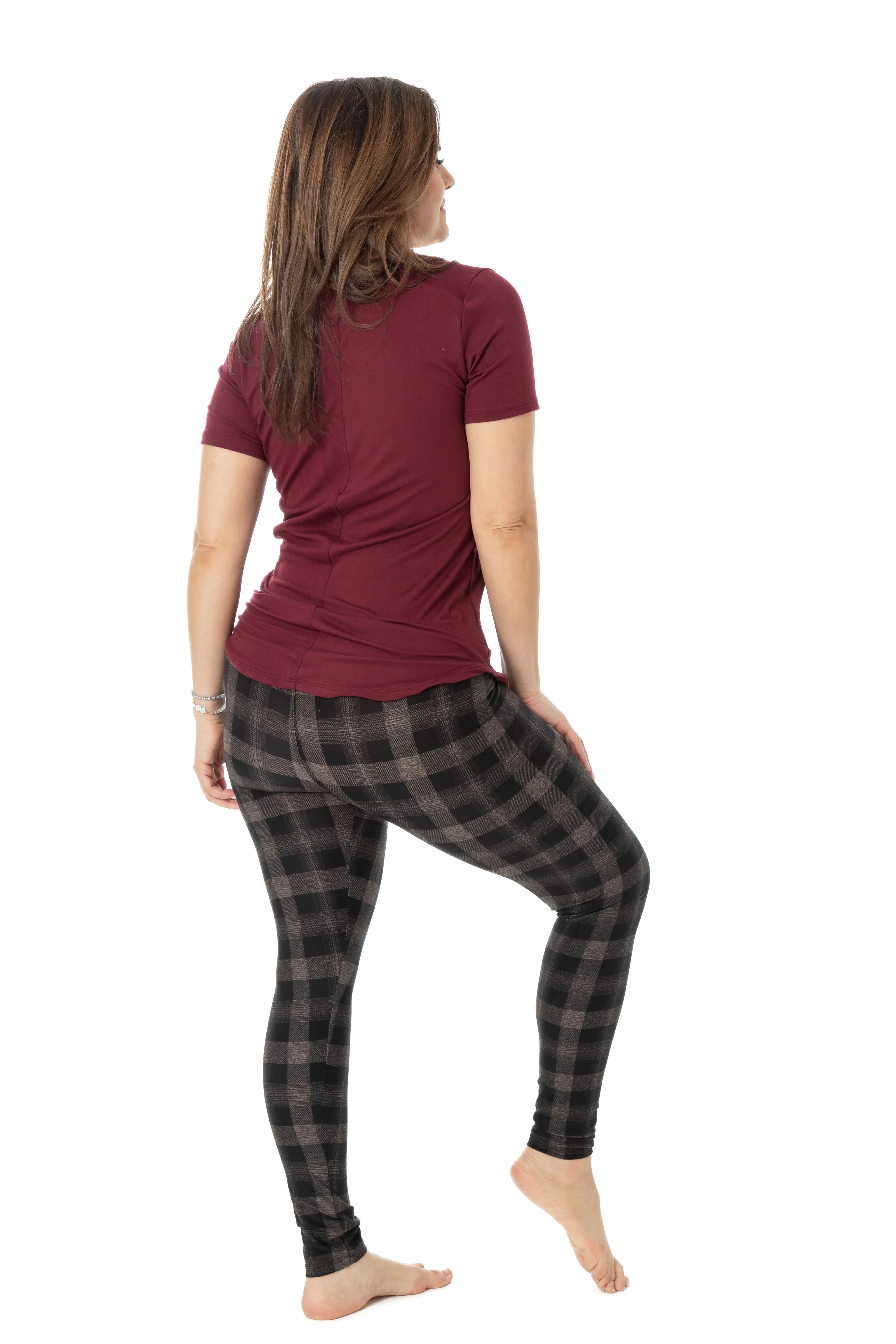 Irish Squares - All Season Leggings - Image 4