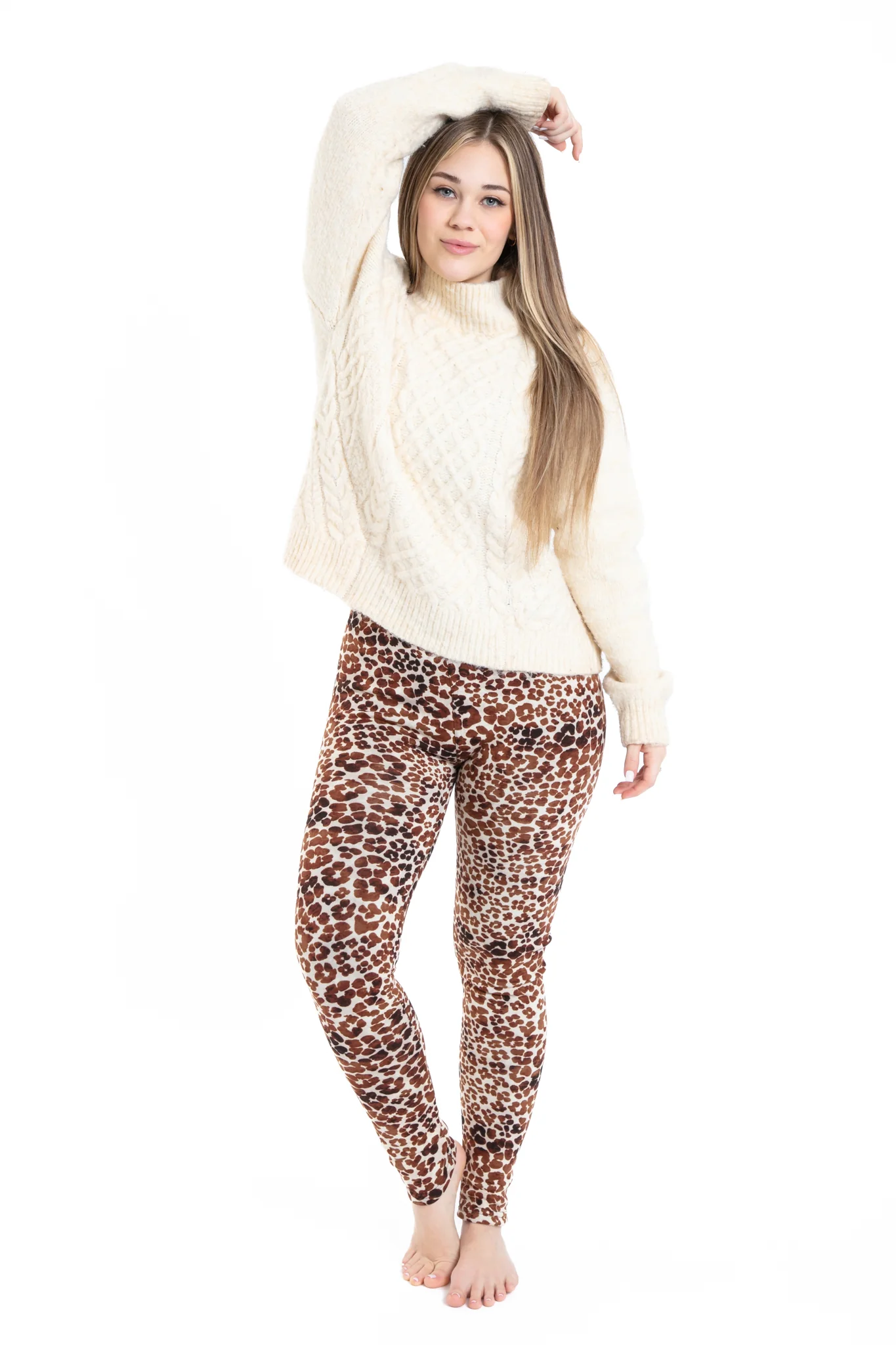 Leo - Cozy Lined Leggings - Image 3