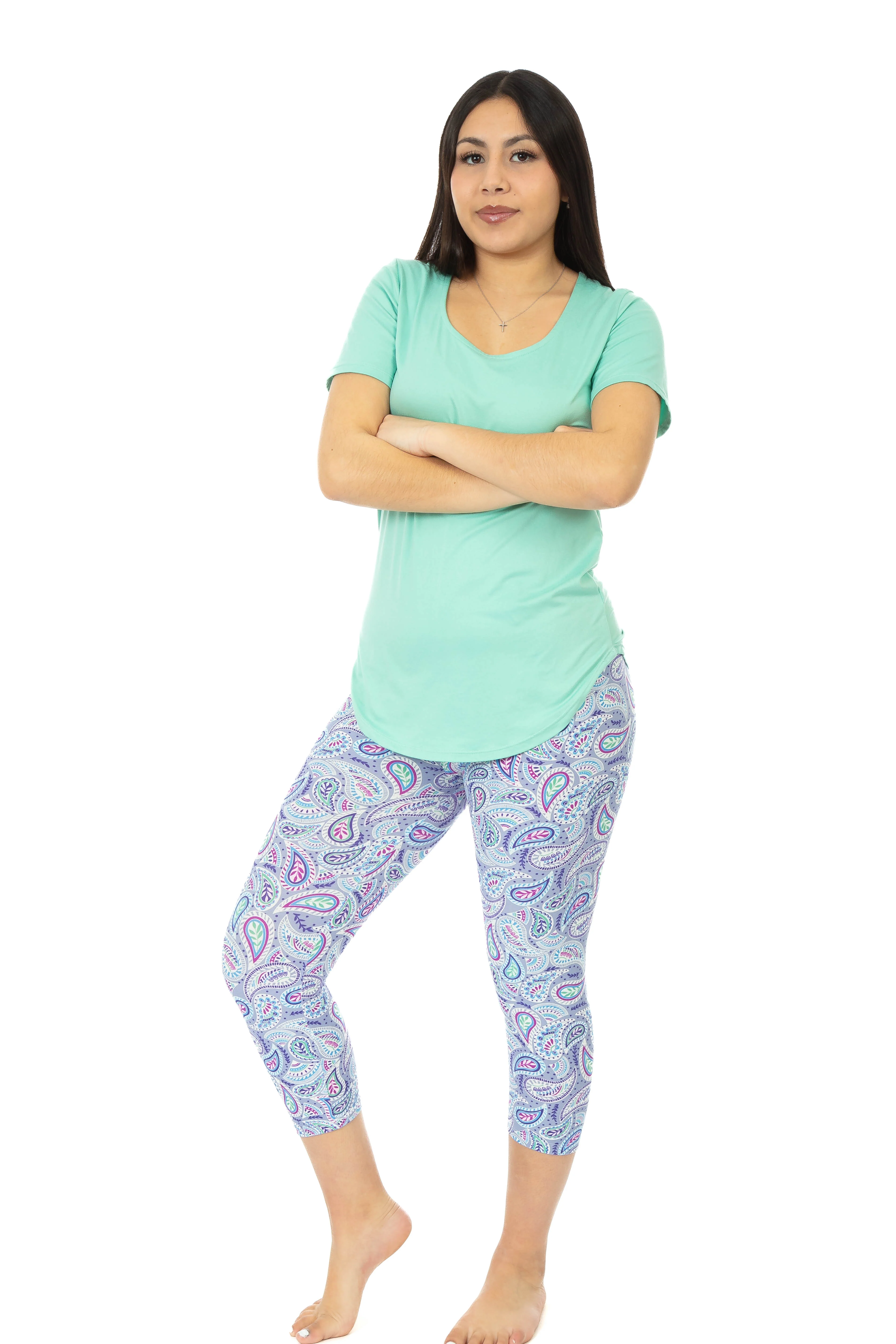 Lilac & Paisley - Capris - Image 6