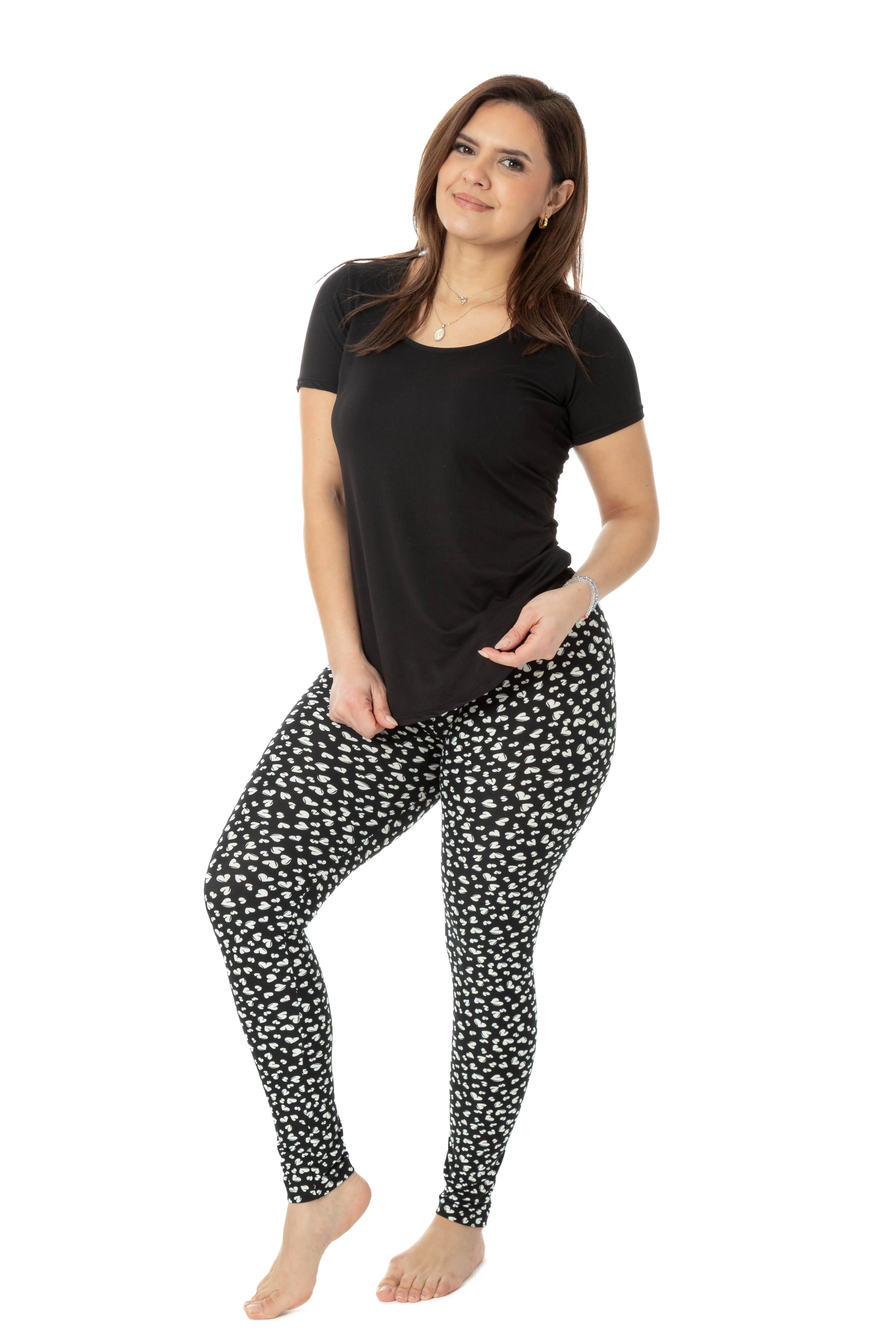 Little Hearts - All Season Leggings - Image 3