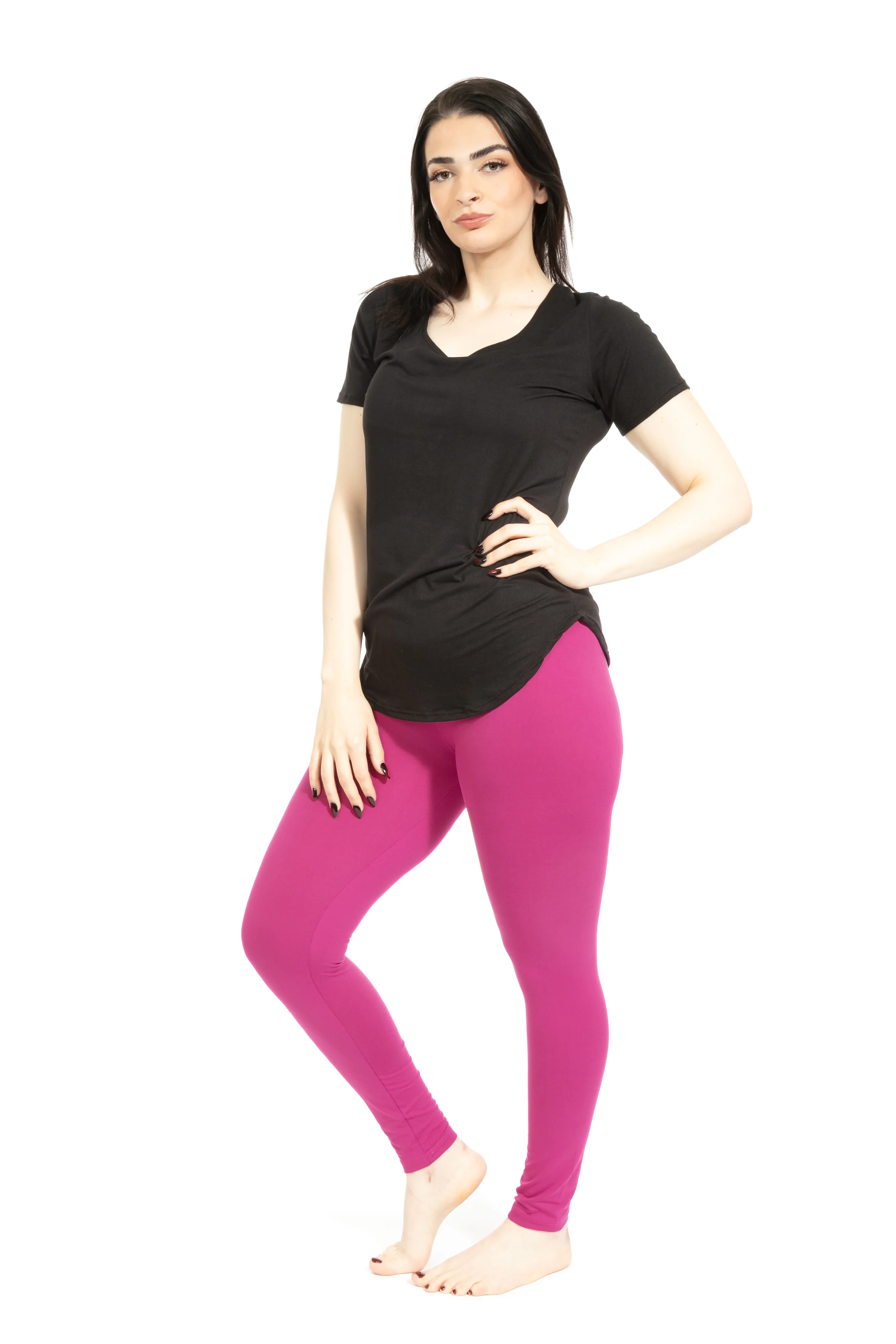 Magenta - All Season Leggings - Image 3